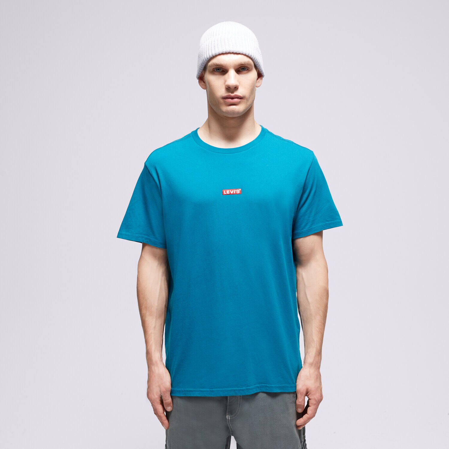 Moška majica s kratkimi rokavi LEVI'S T-SHIRT SS RELAXED BABY TAB 79554-0034 modra