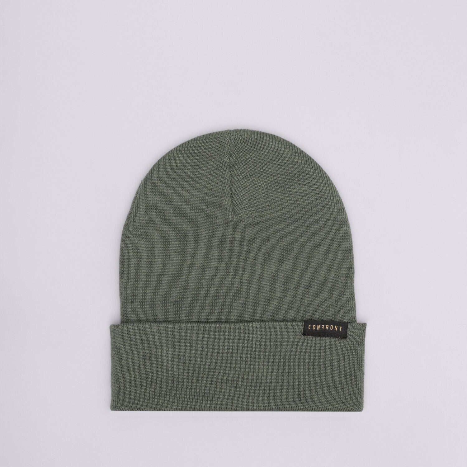Ženska zimska kapa CONFRONT KAPA CLASSIC BEANIE CF323HAT90004 zelena