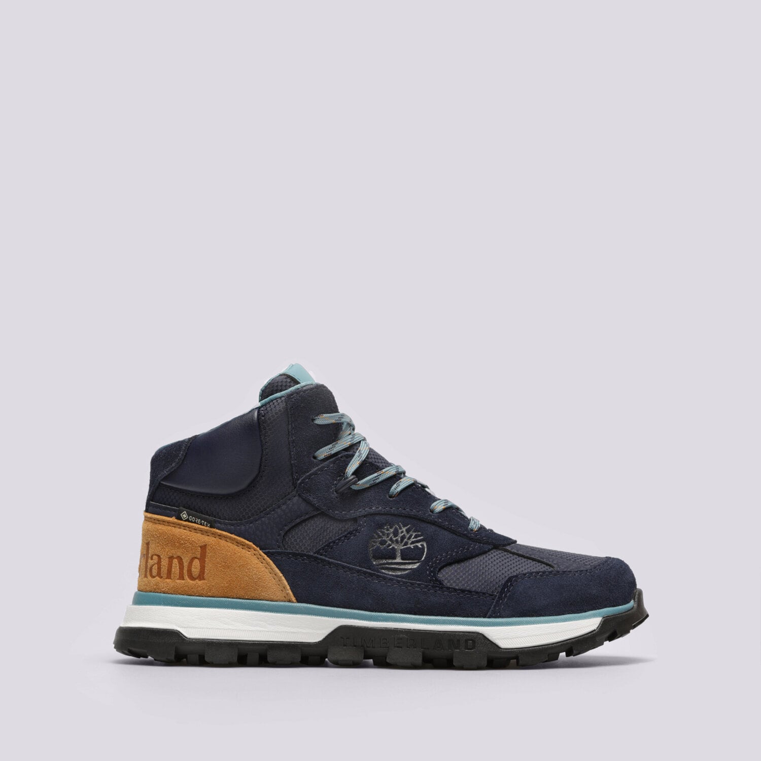 Otroški outdoor čevlji TIMBERLAND TRAIL TREKKER MID GTX TB0A67U80191 mornarsko modra