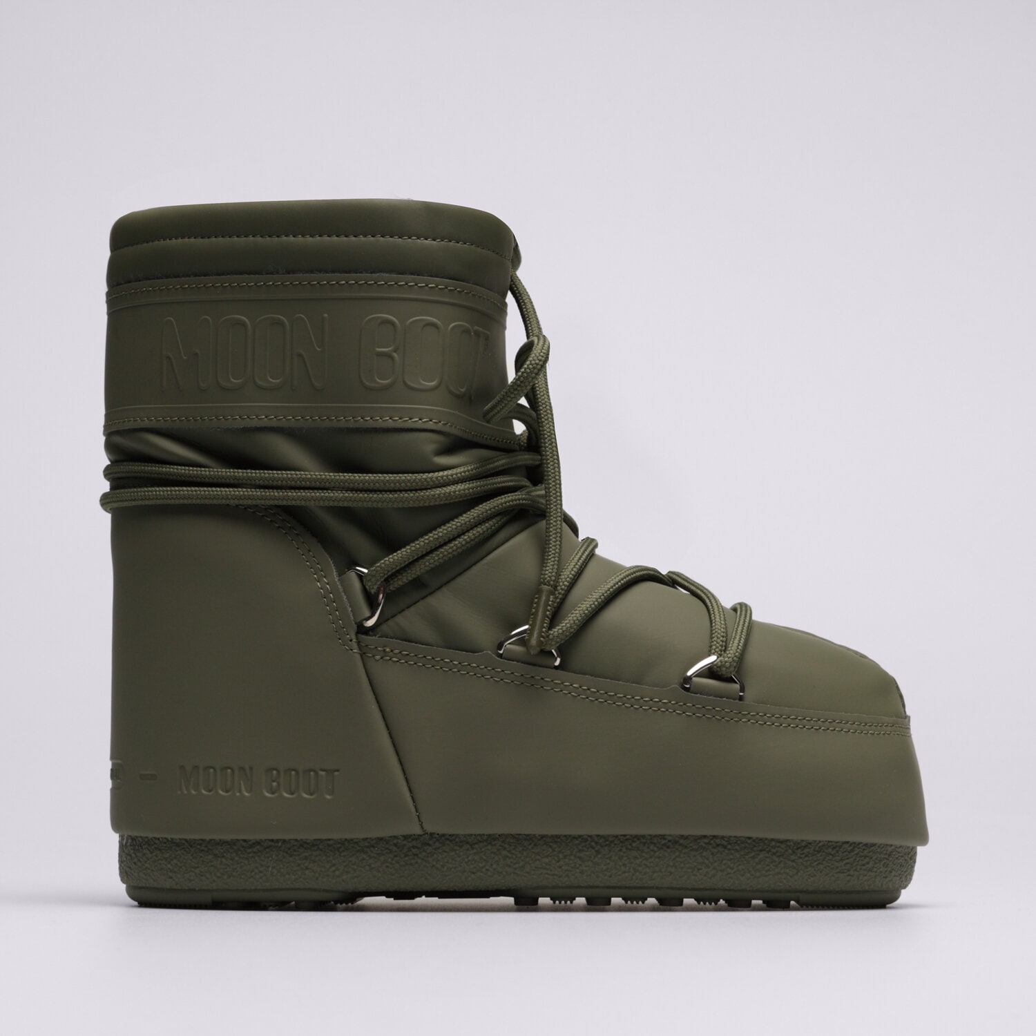 Ženske zimski čevlji MOON BOOT ICON LOW RUBBER  14093800002 zelena