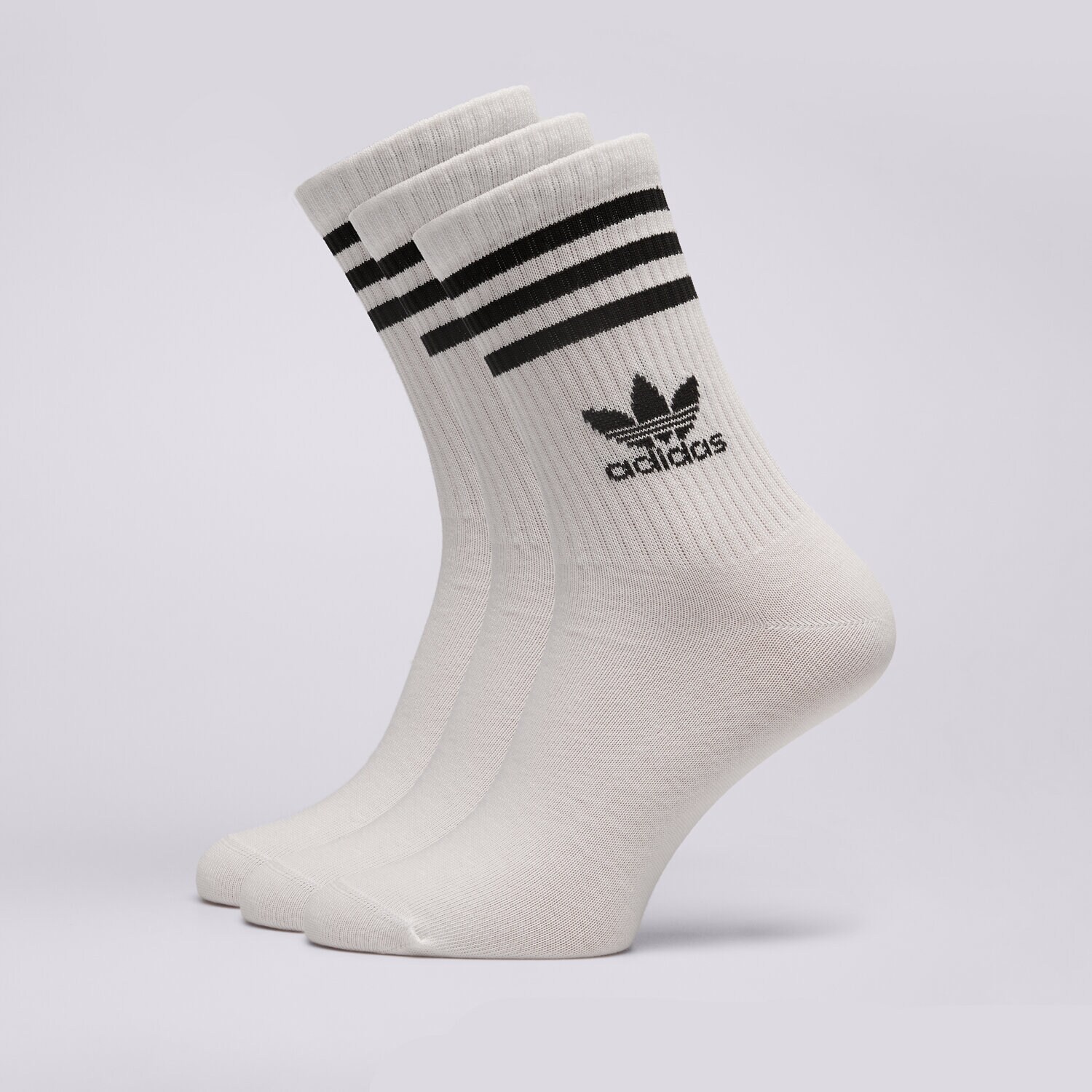Ženske nogavice ADIDAS NOGAVICE CREW SOCK 3STR IJ0733 bela