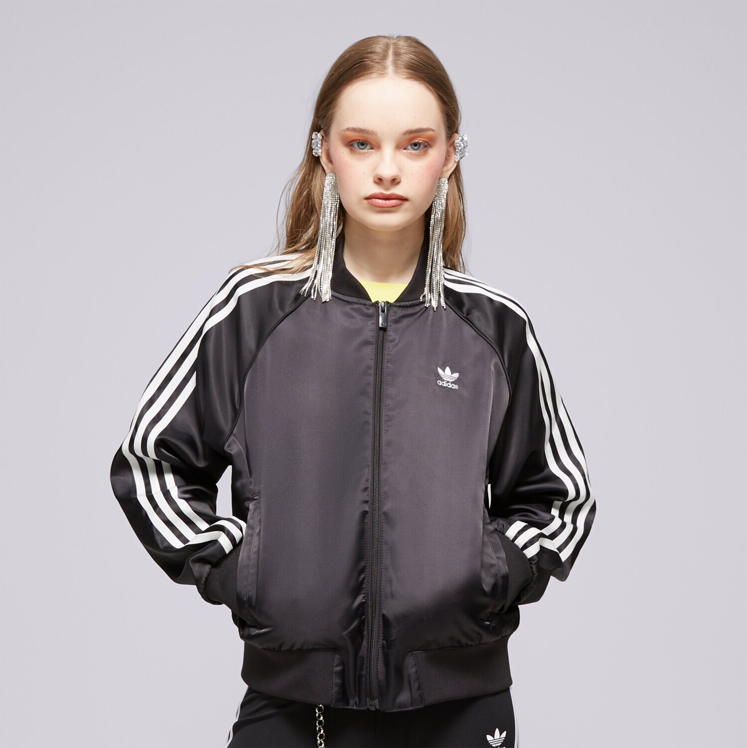 Ženski pulover ADIDAS JOPICA SST BLOUSON IU2533 črna