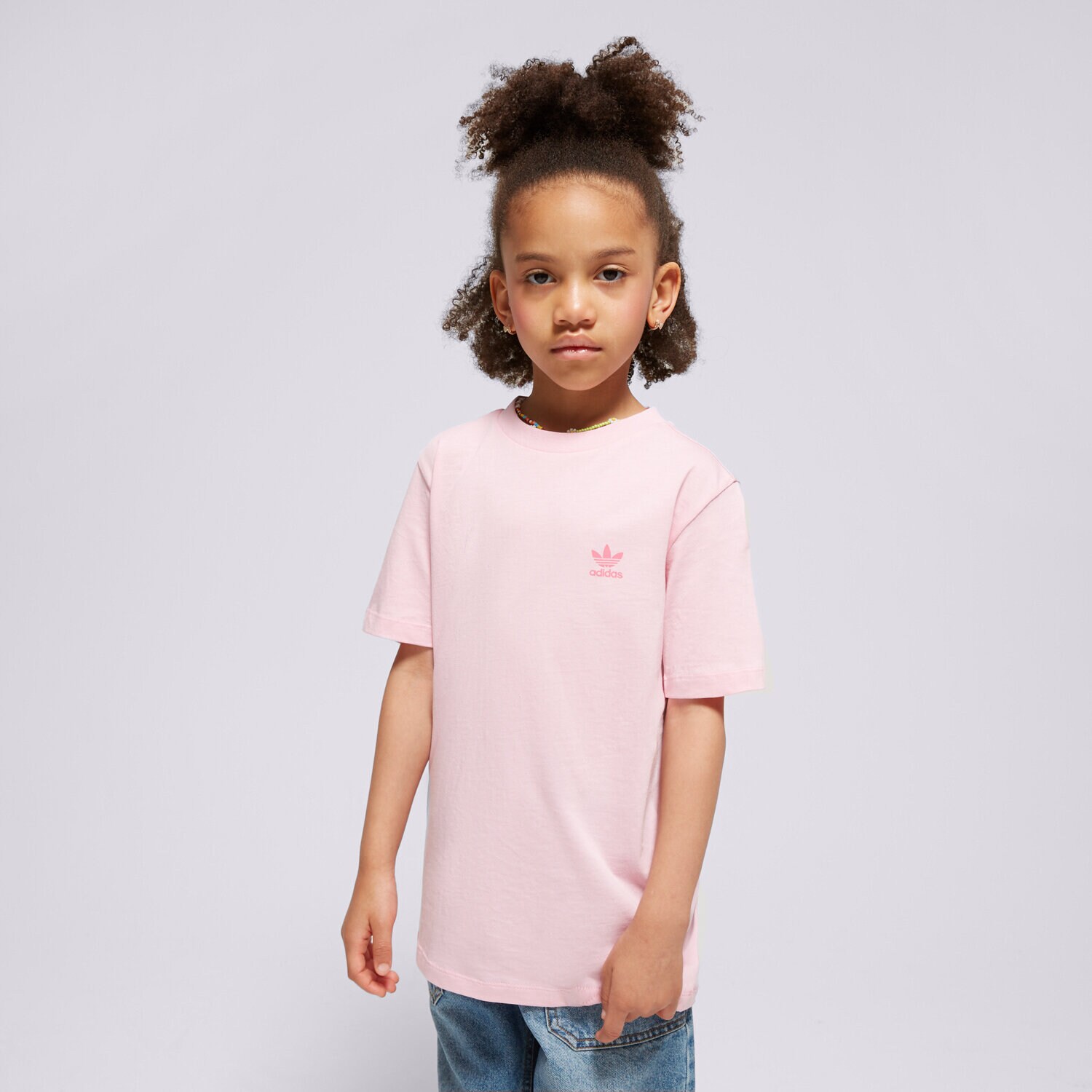 Otroška majica s kratkimi rokavi ADIDAS T-SHIRT TEE GIRL IP3029 roza