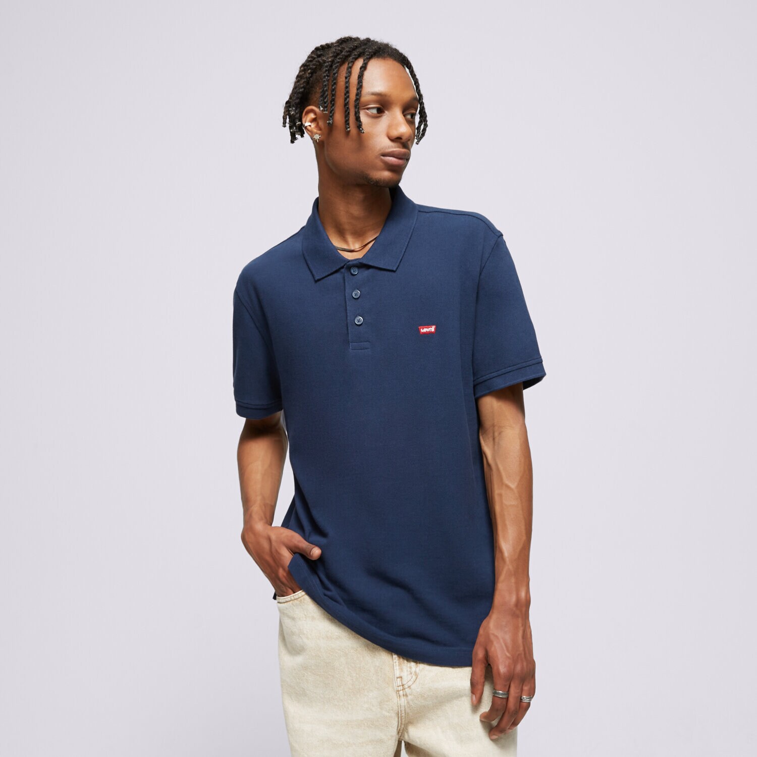 Moška majica s kratkimi rokavi LEVI'S POLO HM POLO BLUES 35883-0005 mornarsko modra