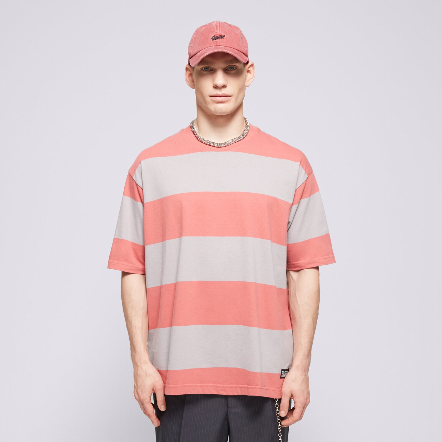Moška majica s kratkimi rokavi LEVI'S T-SHIRT SKATE GRAPHIC BOX TEE MULTI-COLOR A1005-0019 koralna