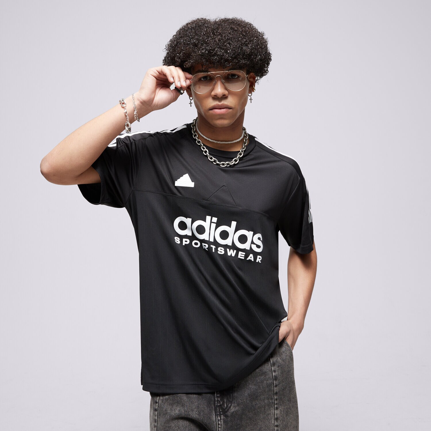 Moška majica s kratkimi rokavi ADIDAS T-SHIRT M TIRO TEE Q1 IP3779 črna