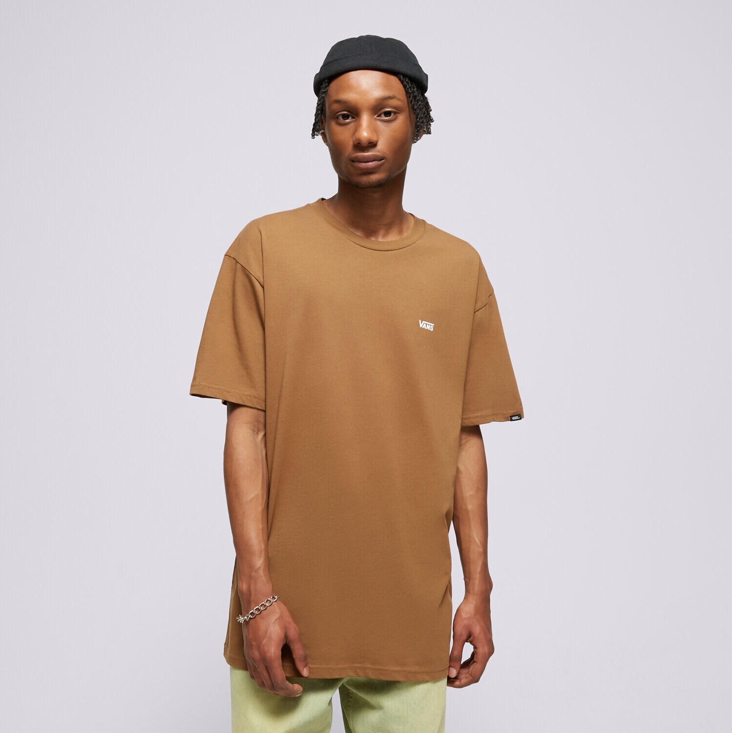 Moška majica s kratkimi rokavi VANS T-SHIRT LEFT CHEST COFFEE LIQUEUR VN0A3CZECR61 rjava