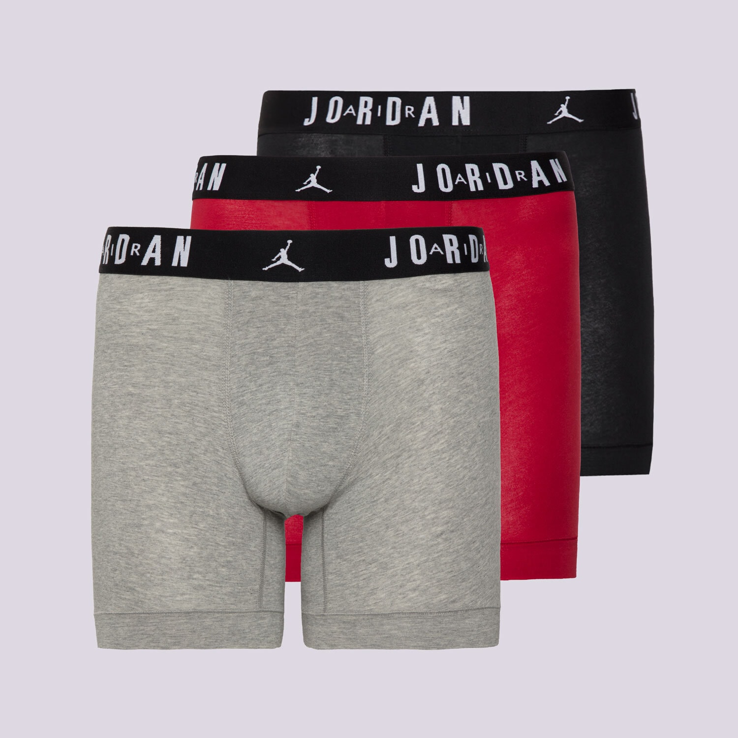 Moške bokserice JORDAN BOKSARICE FLIGHT COTTON CORE 3PK BB JM0622-H24 pisana
