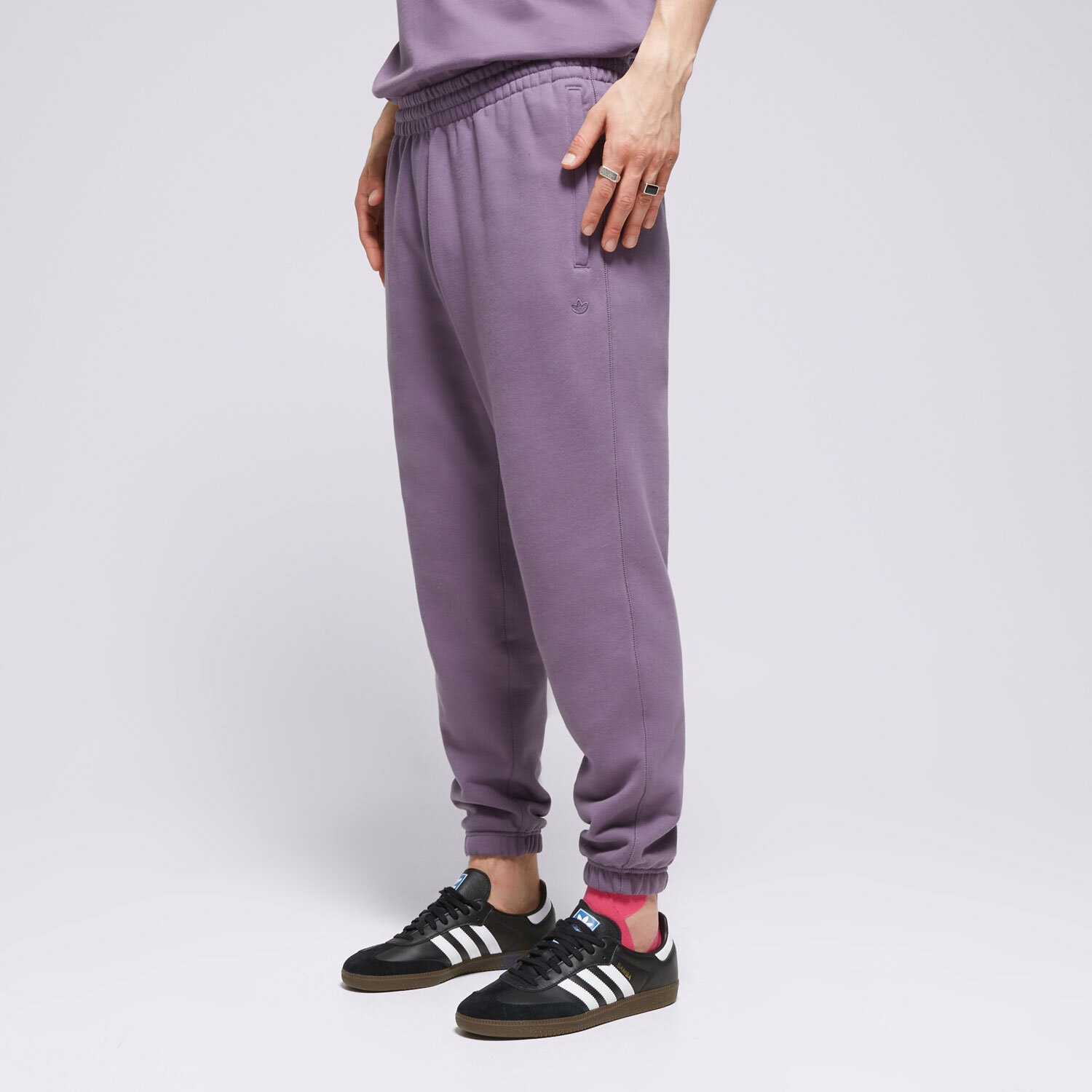 Moški hlače ADIDAS HLAČE C PANTS FT IR7890 vijolična