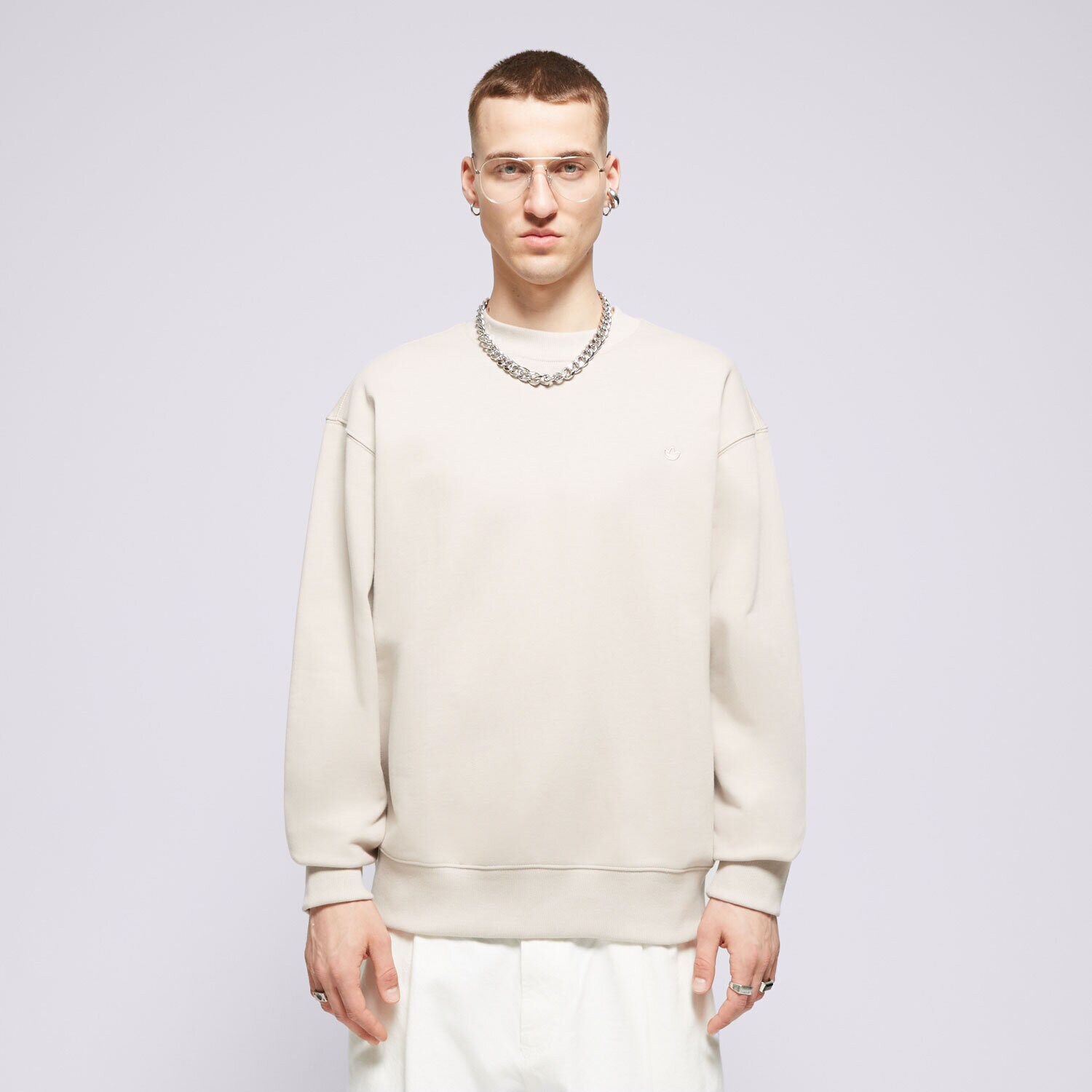 Moški pulover ADIDAS JOPICA C CREW FT IR7920 bež