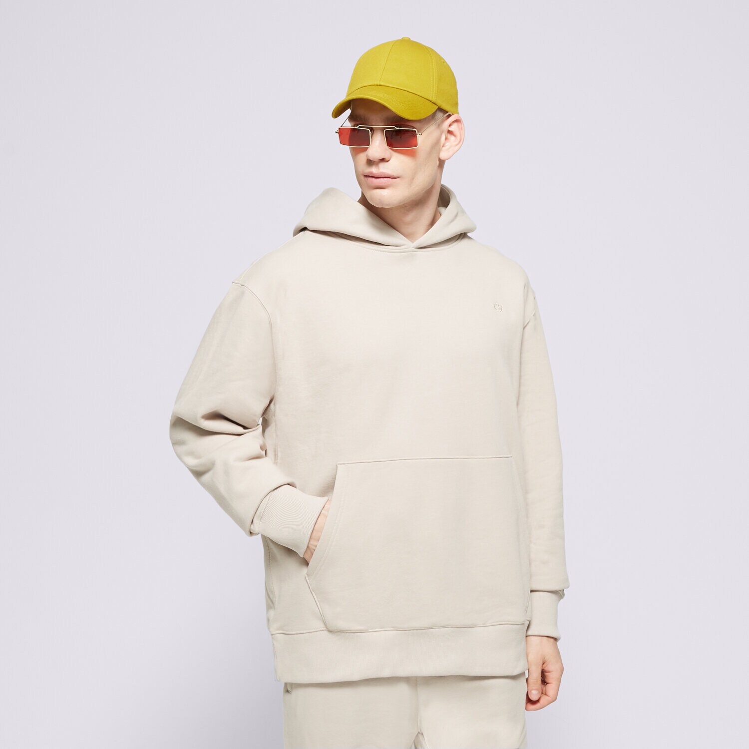 Moški pulover ADIDAS JOPICA S KAPUCO C HOODIE FT IR7865 bež