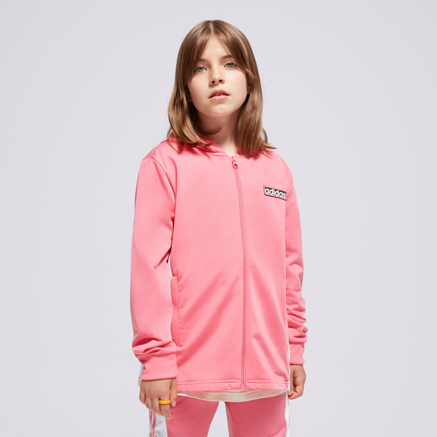 Otroški pulover ADIDAS JOPICA S KAPUCO FZ HOODIE GIRL