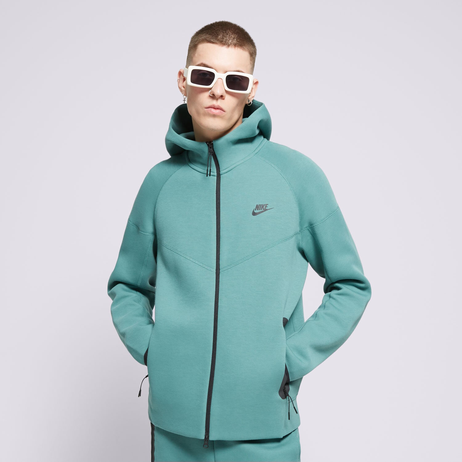 Moški pulover NIKE JOPICA RAZPENJANA S KAPUCO TECH FLEECE