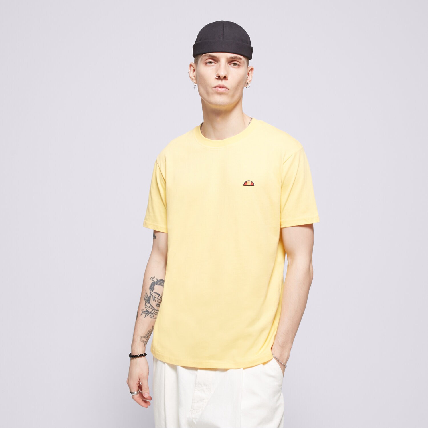 Moška majica s kratkimi rokavi ELLESSE T-SHIRT AZZINA YELLOW SMG19603606 rumena