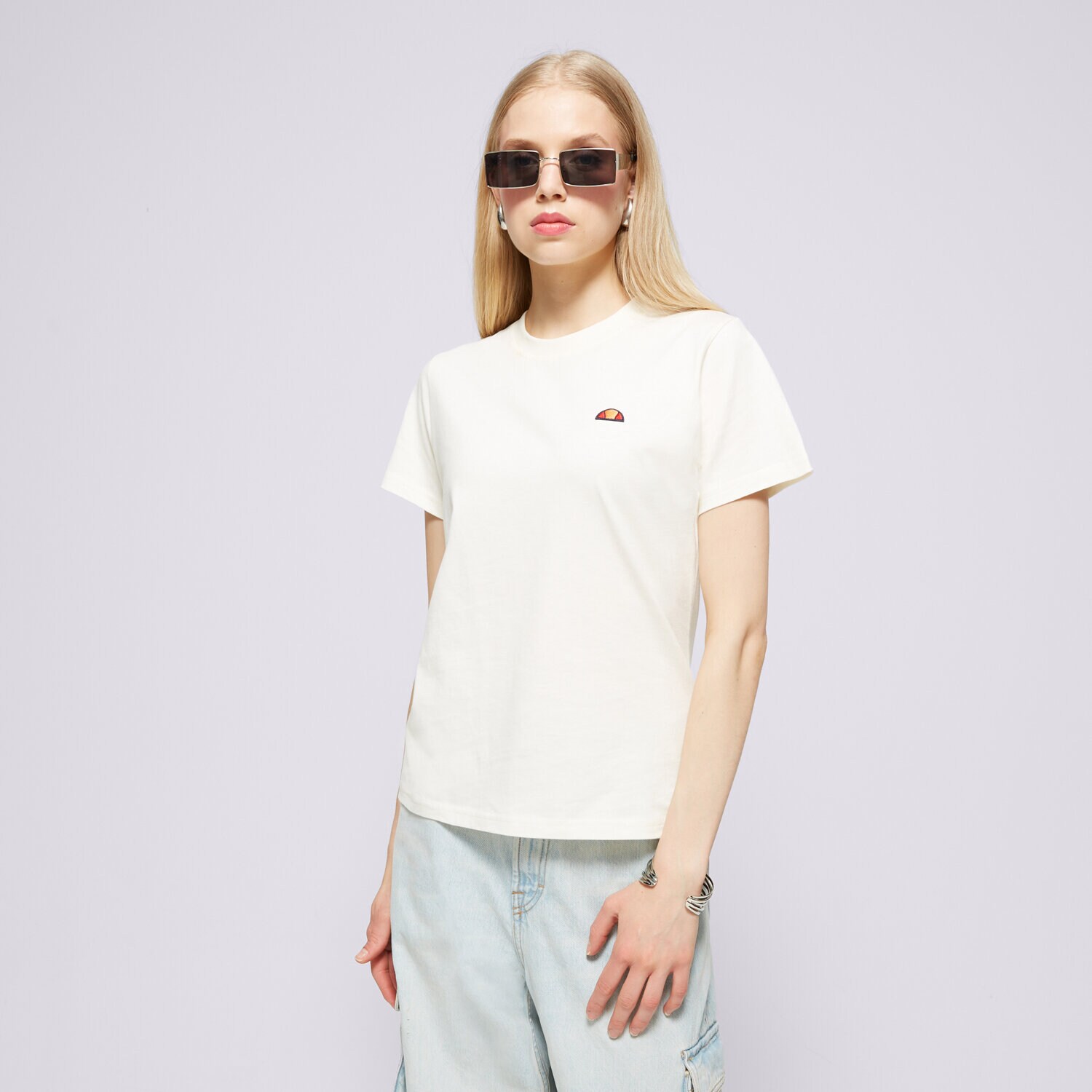 Ženska majica s kratkimi rokavi ELLESSE T-SHIRT MELINDA OFF WHITE SMG19604904 bež