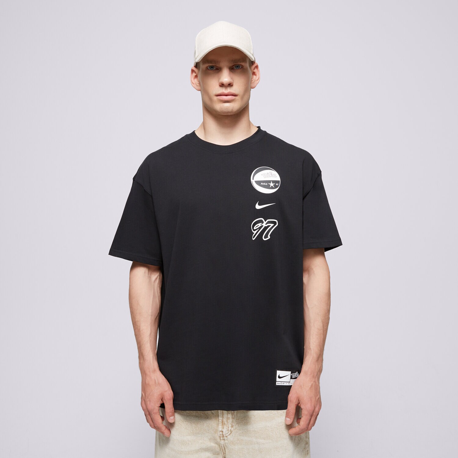 Moška majica s kratkimi rokavi NIKE T-SHIRT M NK TEE M90 SSNL EXP SU24 1 FV8394-010 črna