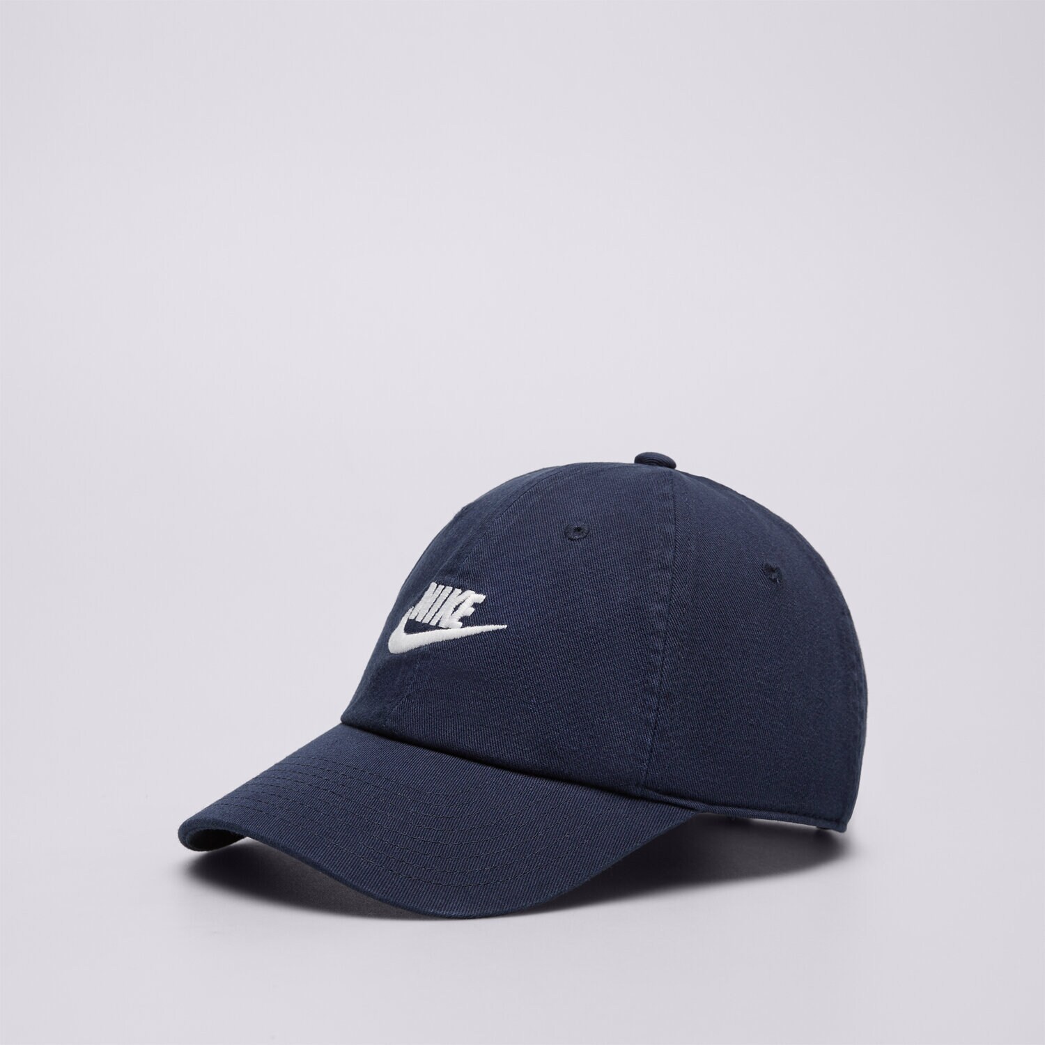 Ženska kapa s strešico NIKE KAPA U NK CLUB CAP U CB FUT WSH L FB5368-410 mornarsko modra