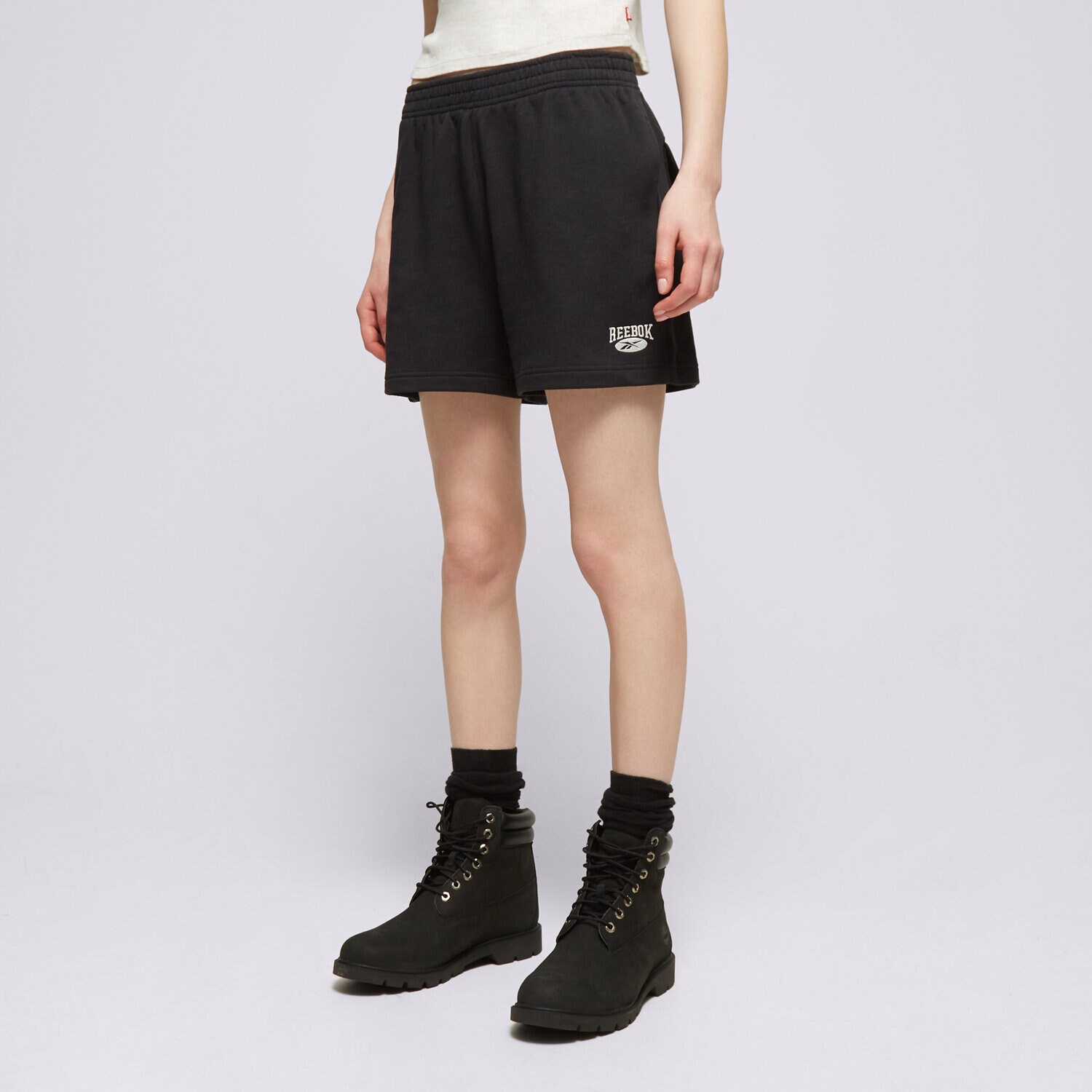 Ženske kratke hlače REEBOK KRATKE HLAČE CL AE SM LOGO SHORT 100075518 črna