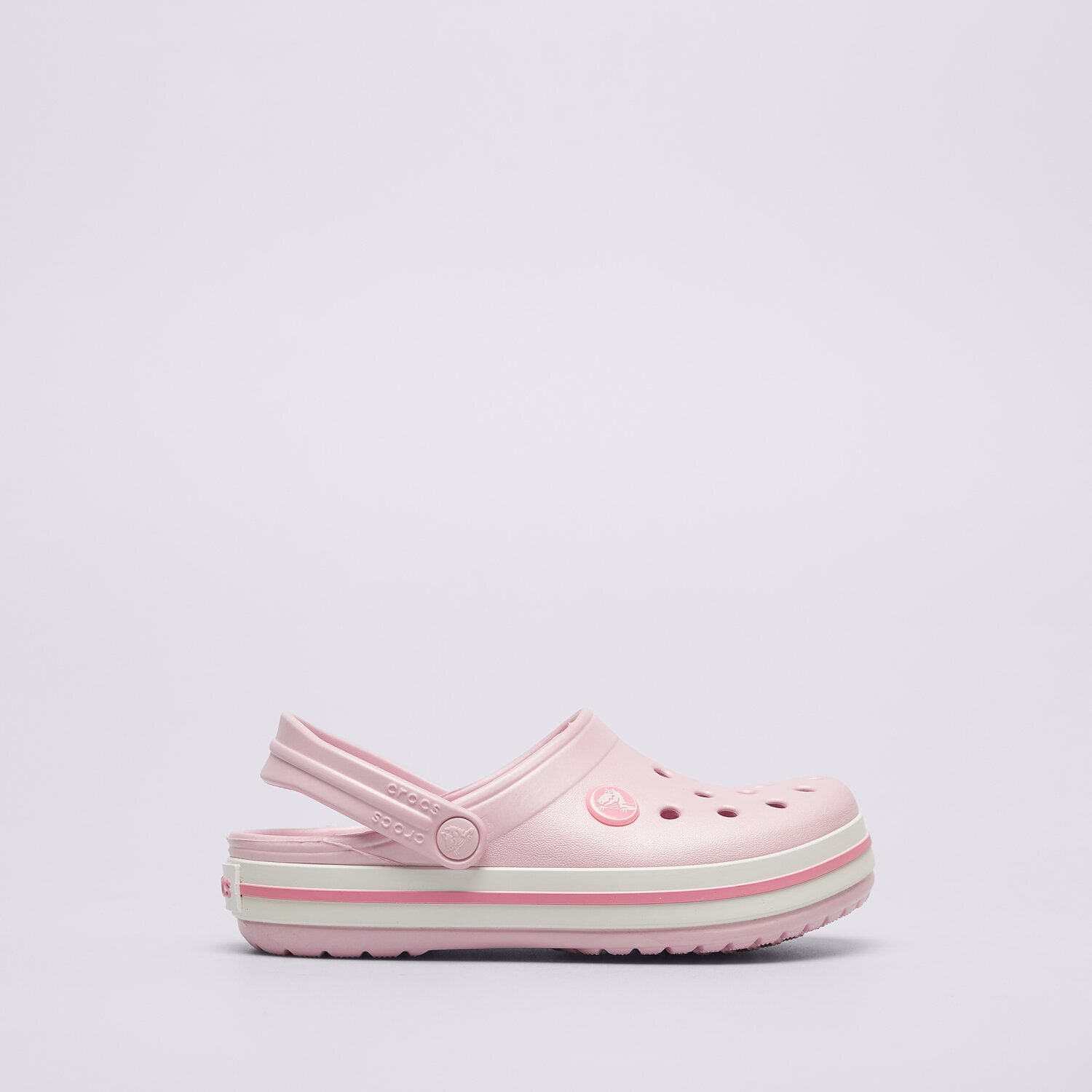 Otroški sandali in natikači CROCS CROCBAND CLOG K 207006-6GD roza