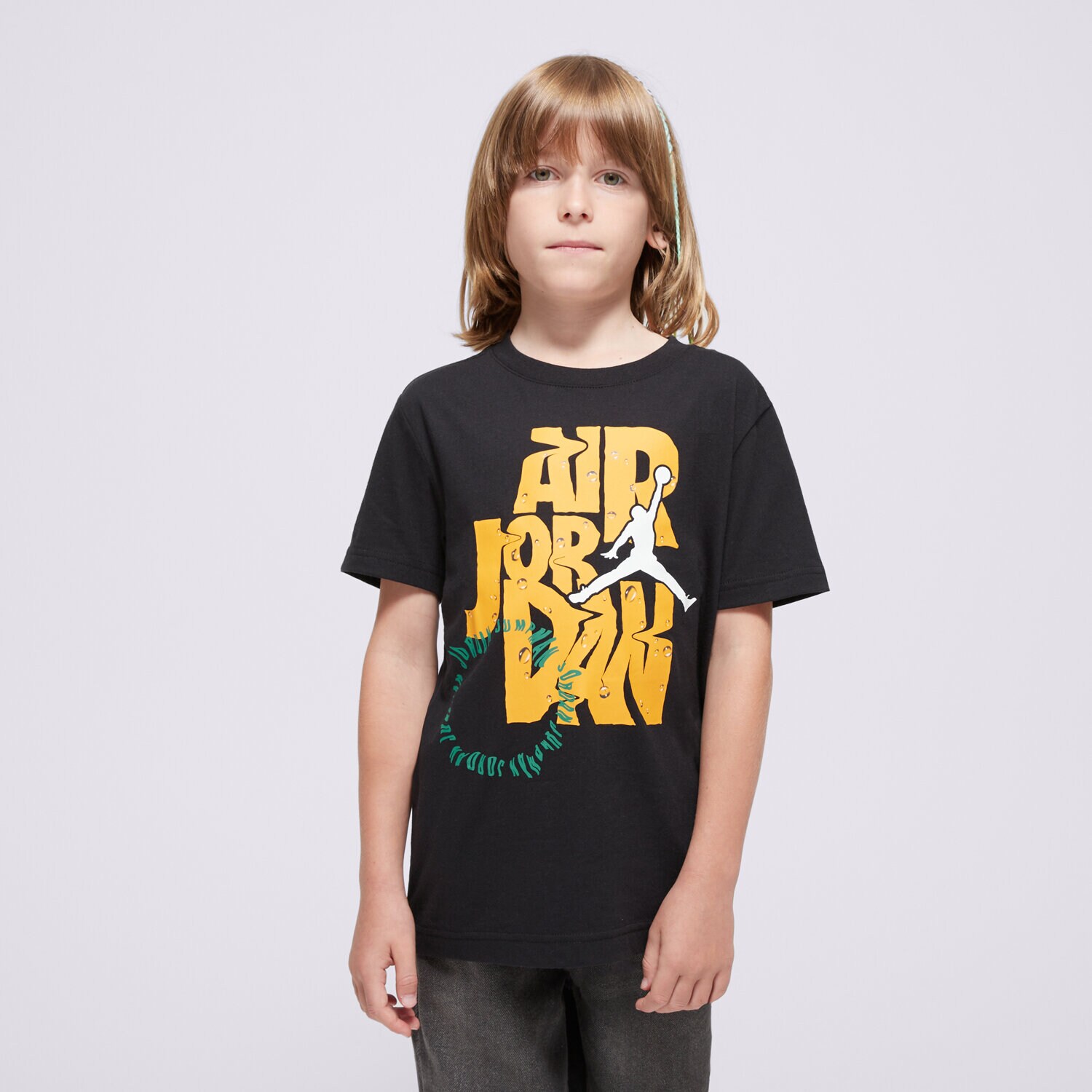 Otroška majica s kratkimi rokavi JORDAN T-SHIRT JDB FUEL UP COOL DOWN DROPS SS BOY 95D150-023 črna