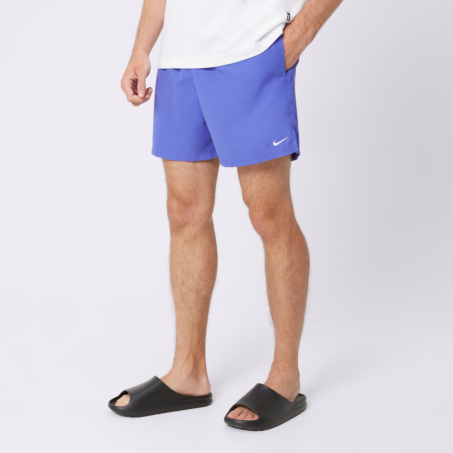 Moški kratke hlače NIKE SWIM KRATKE HLAČE NIKE ESSENTIAL 5" SHORTS NESSA560-504 vijolična