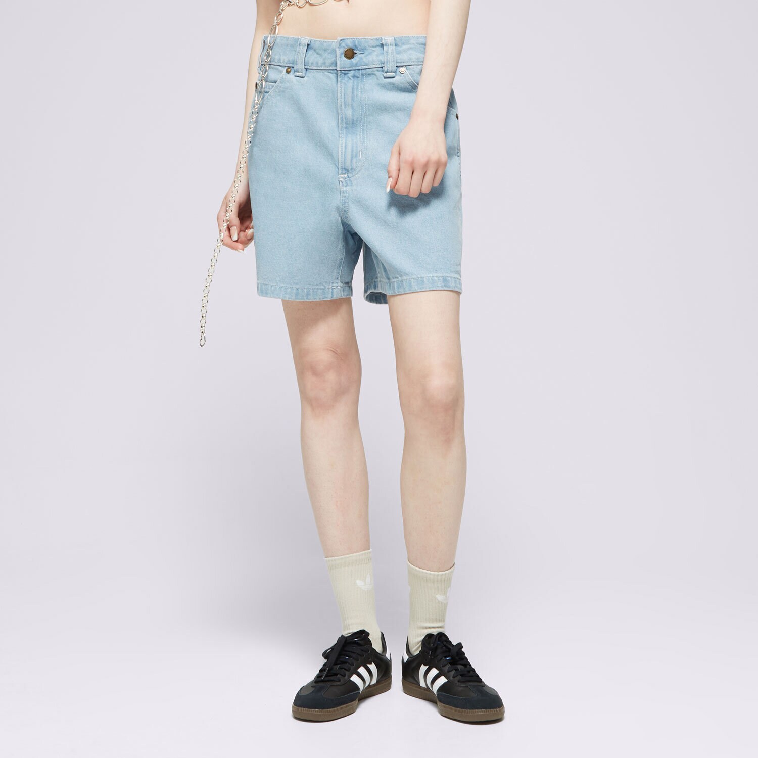 Ženske kratke hlače DICKIES KRATKE HLAČE DENIM SHORT W CLASSIC DK0A4Y88C151 modra