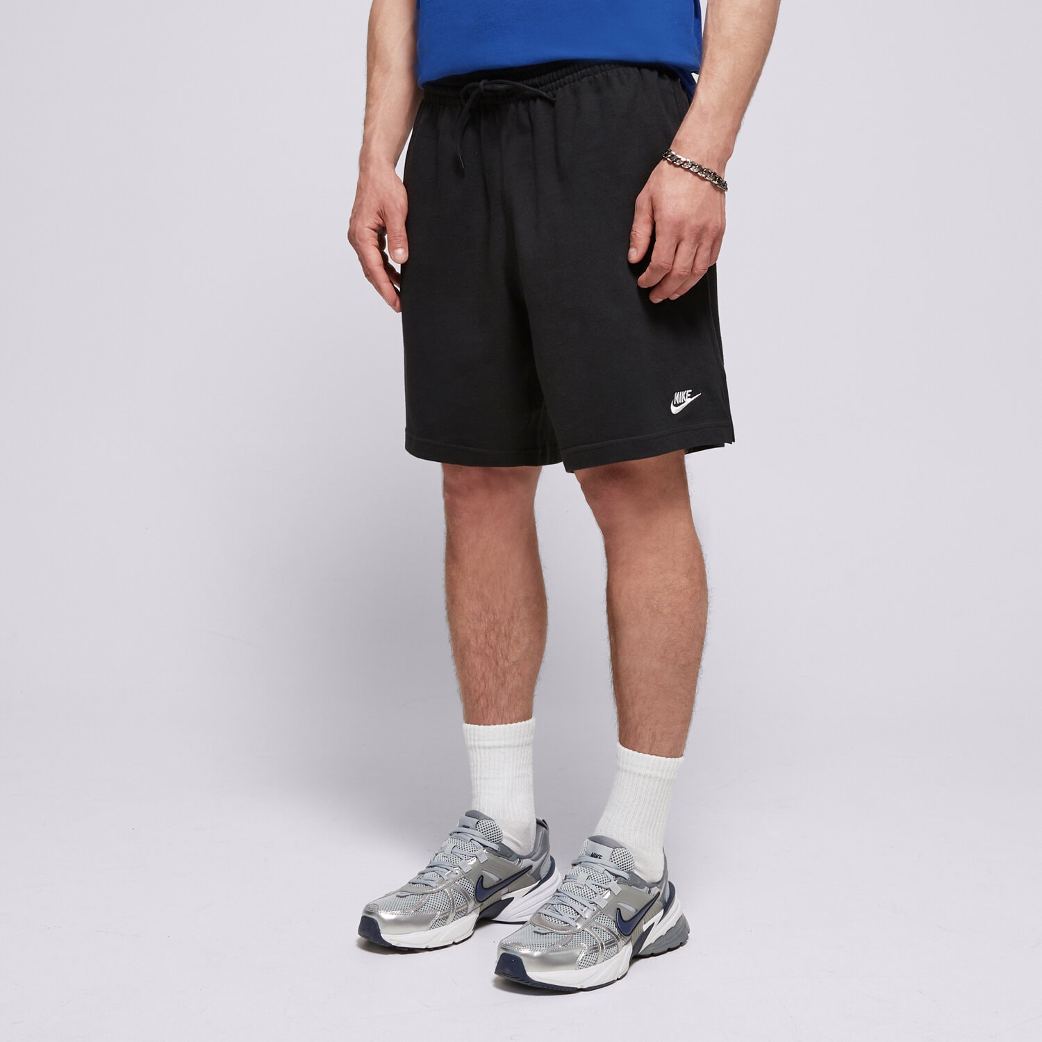 Moški kratke hlače NIKE KRATKE HLAČE M NK CLUB KNIT SHORT FQ4359-010 črna