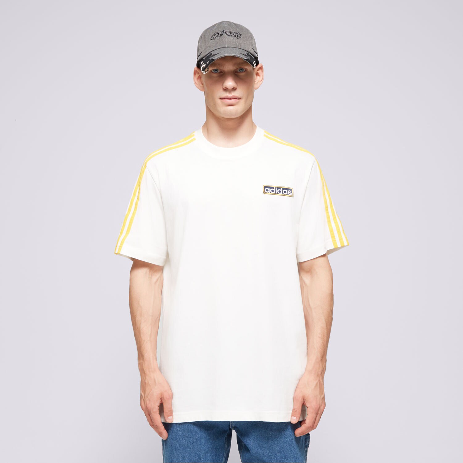 Moška majica s kratkimi rokavi ADIDAS T-SHIRT ADIBREAK TEE IU2360 bela