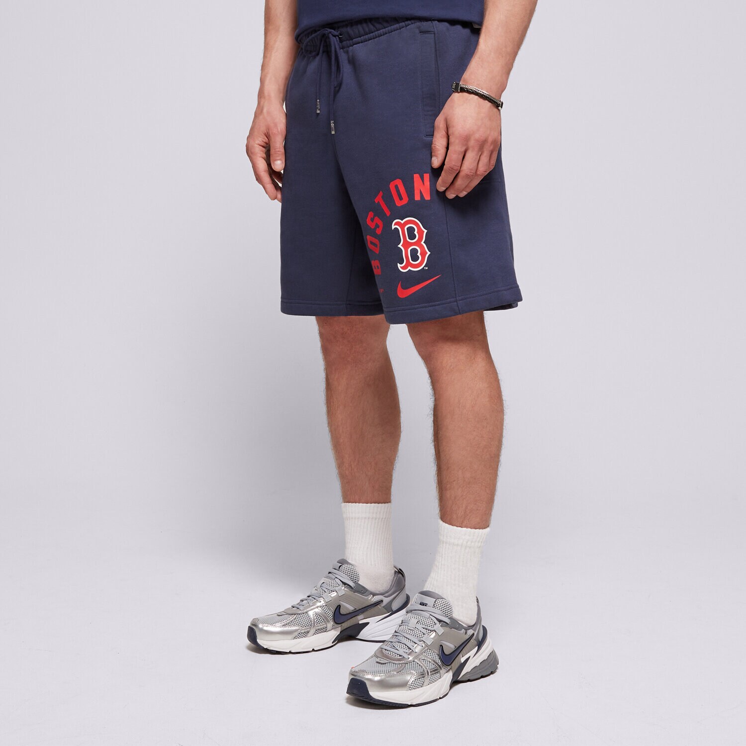 Moški kratke hlače NIKE KRATKE HLAČE BOSTON RED SOX MLB 027D-160N-BQ-GXD mornarsko modra