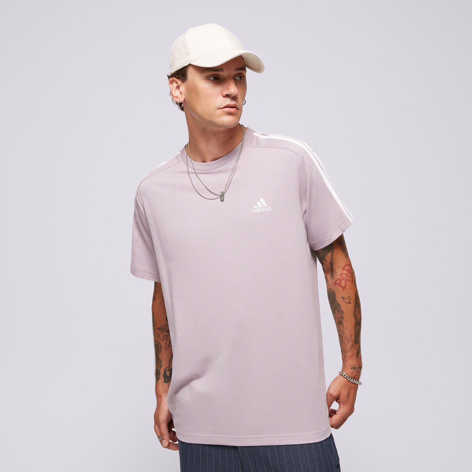 Moška majica s kratkimi rokavi ADIDAS T-SHIRT M 3S SJ T IS1331 siva
