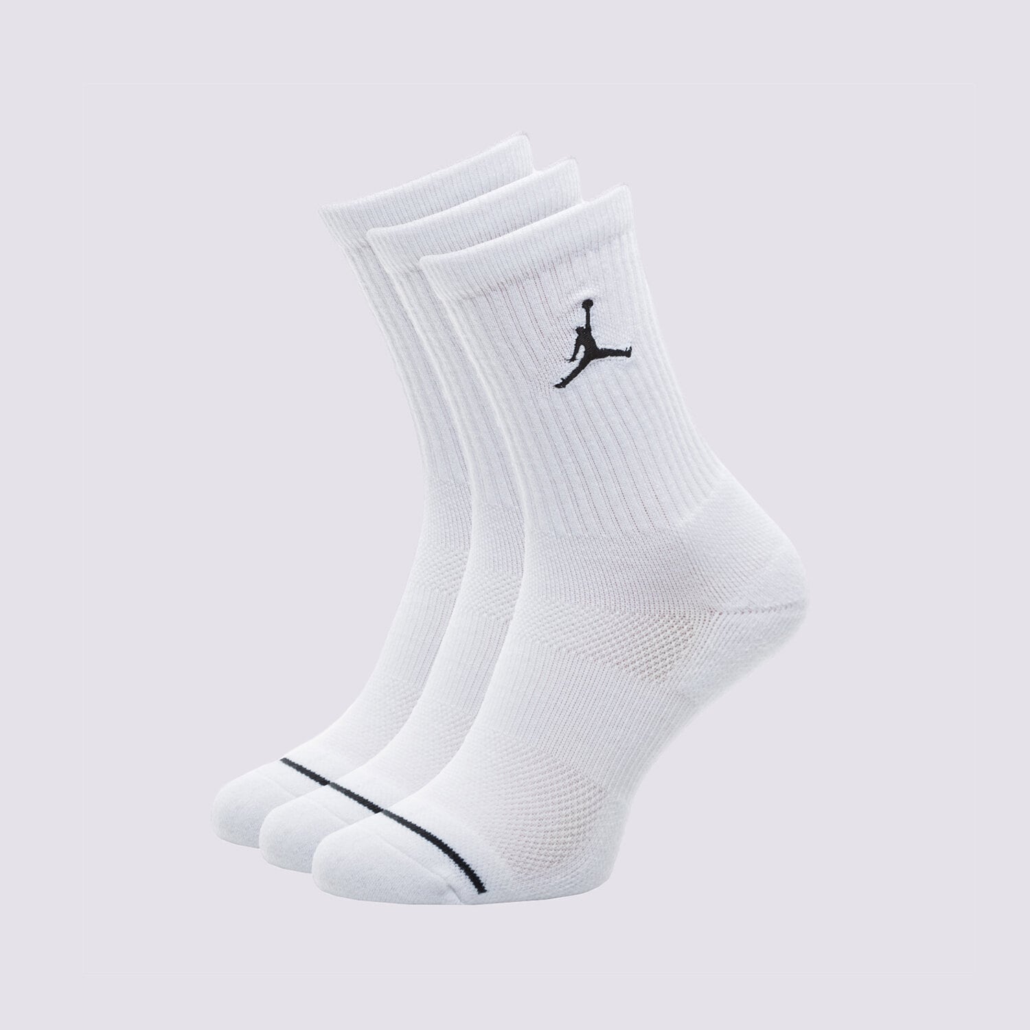 Ženske nogavice JORDAN NOGAVICE UNISEX JORDAN JUMPMAN CREW SOCKS (3 PACK) SX5545-100 bela