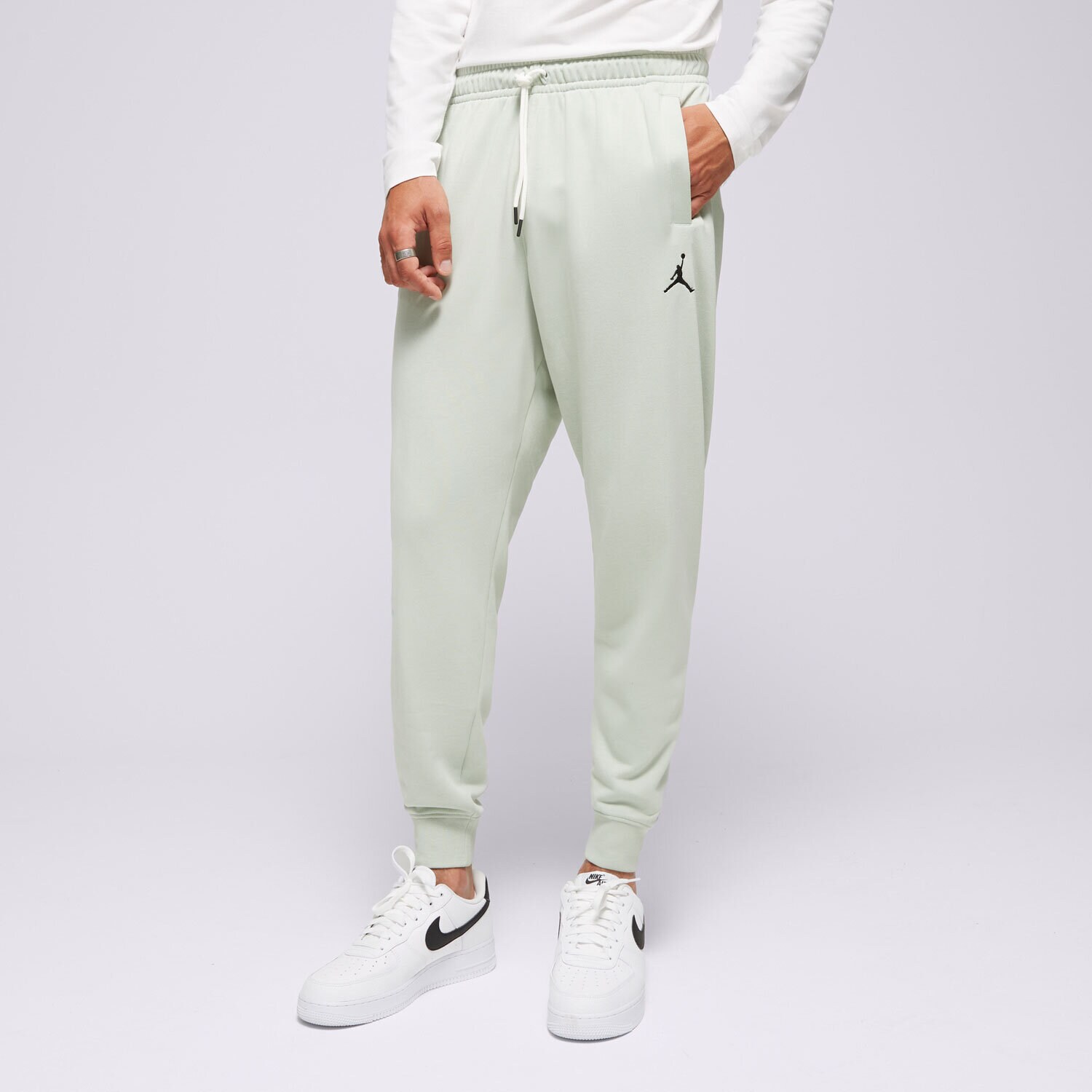 Moški hlače JORDAN HLAČE M J FLT MVP LTWT FLC PANT FN4669-005 mint