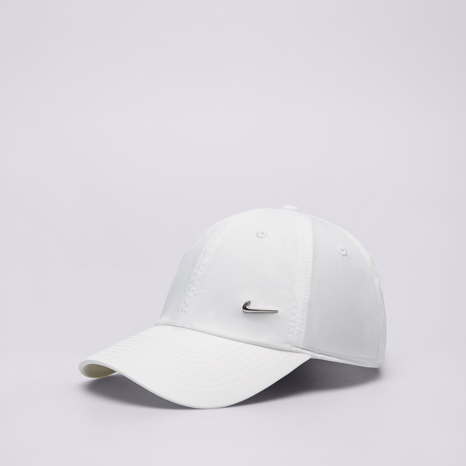 Ženska kapa s strešico NIKE KAPA U NK DF CLUB CAP U CB MTSWSH L FB5372-100 bela