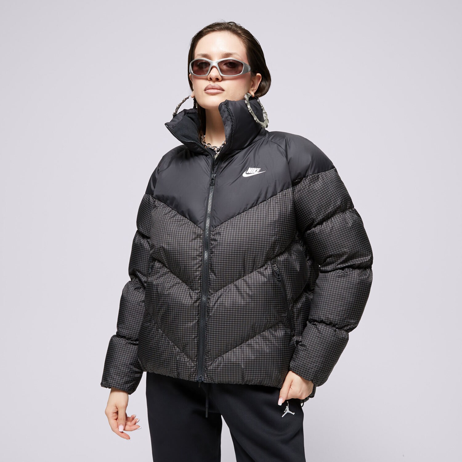 Ženska zimska jakna NIKE JAKNA ZIMSKA W NSW TF ECDWN GS NK  FB8788-010 črna