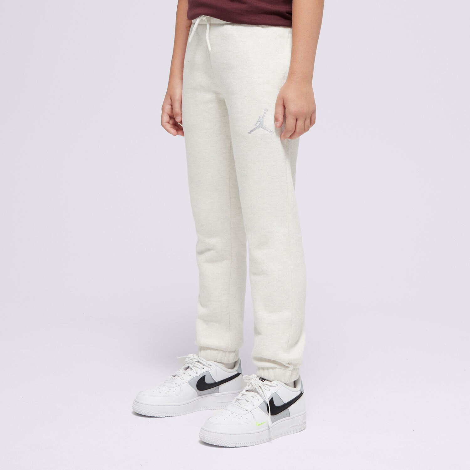 Otroški hlače JORDAN HLAČE ICON PLAY FLC PANT GIRL G 45C696-W6N bež
