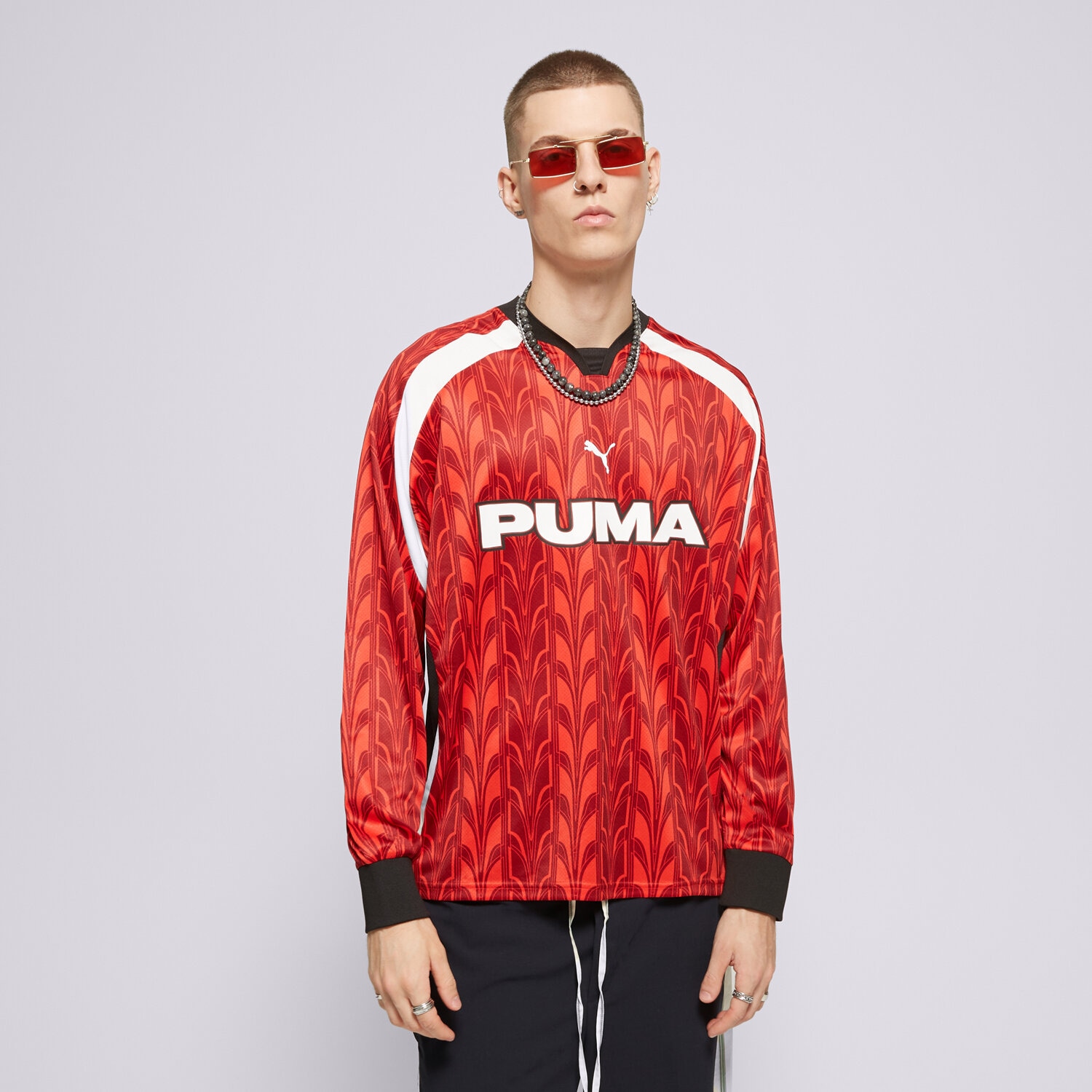 Moška majica s kratkimi rokavi PUMA T-SHIRT FOOTBALL JERSEY LONGSLEEVE