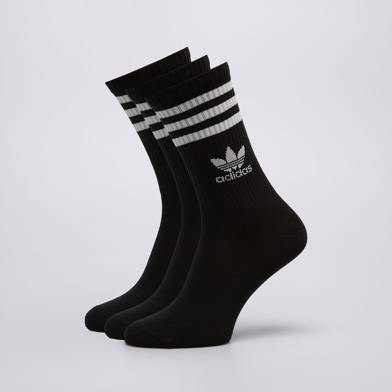 Ženske nogavice ADIDAS NOGAVICE CREW SOCK 3STR IL5022 črna