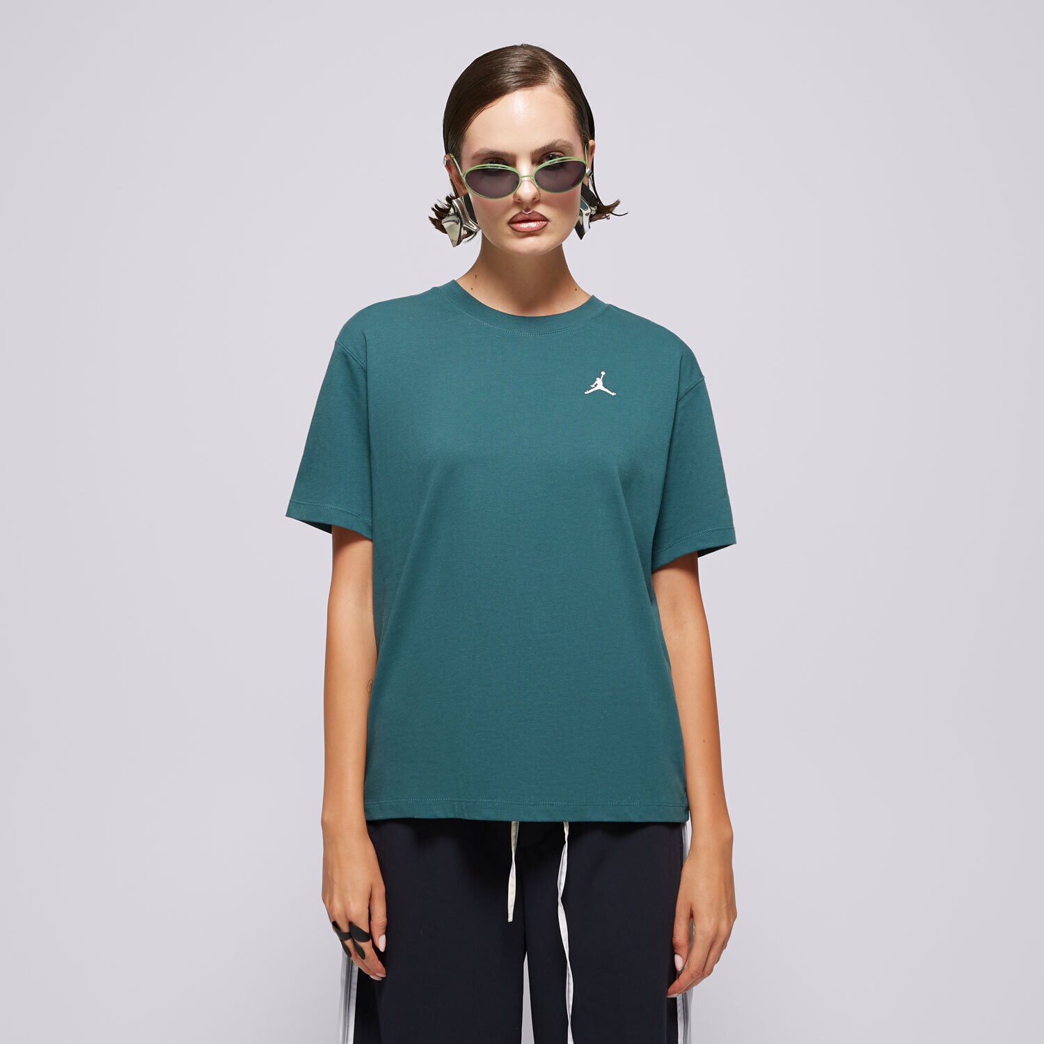 Ženska majica s kratkimi rokavi T SHIRT W JORDAN ESSEN GF TEE CORE 23 FN4500-366 zelena
