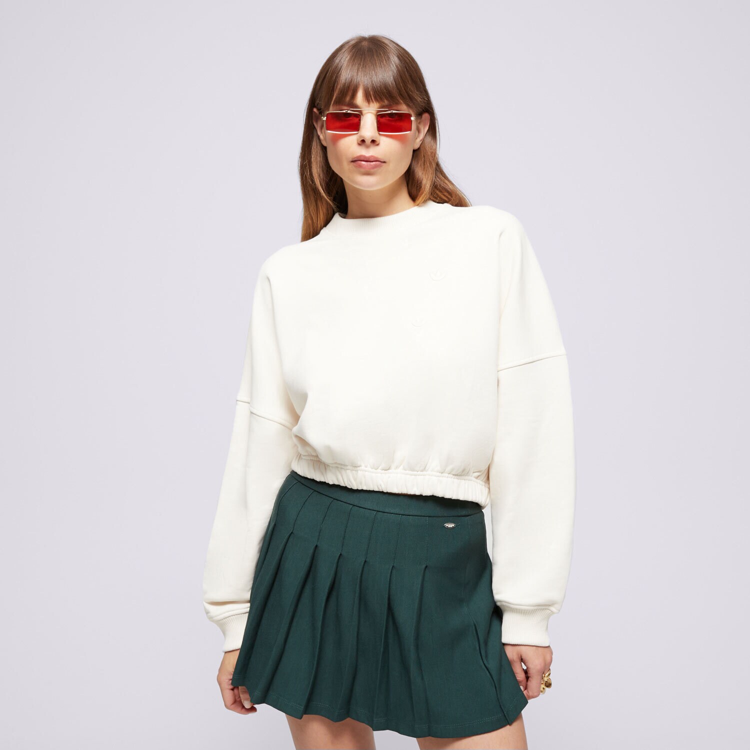 Ženski pulover ADIDAS JOPICA SWEATSHIRT OS IZ0291 bela
