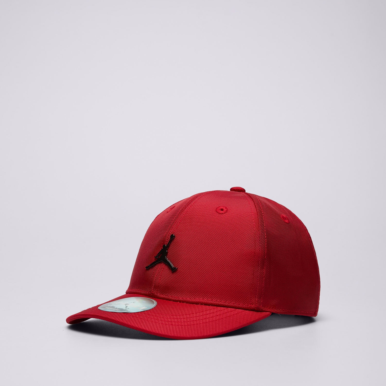 Otroška kapa s strešico JORDAN KAPA JAN METAL JUMPMAN CURVE BRIM 9A0823-R78 rdeča