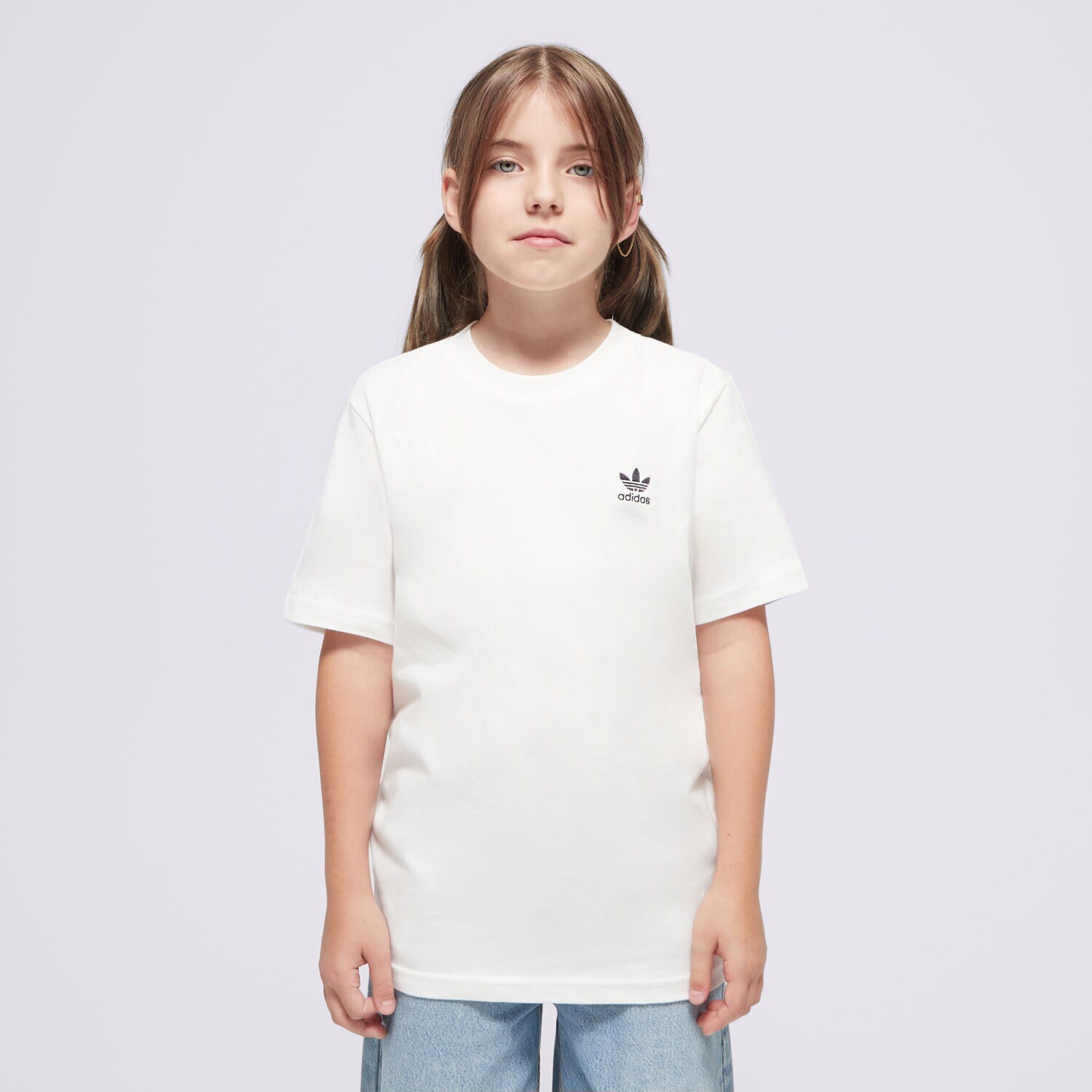 Otroška majica s kratkimi rokavi ADIDAS T-SHIRT TEE G IX5266 vijolična