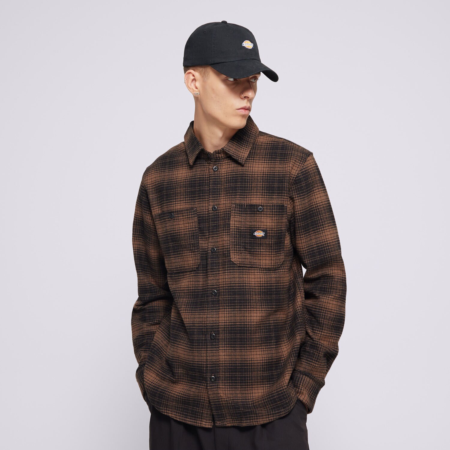 DICKIES SRAJCA EVANSVILLE LS DK0A4XGTMR11 rjava