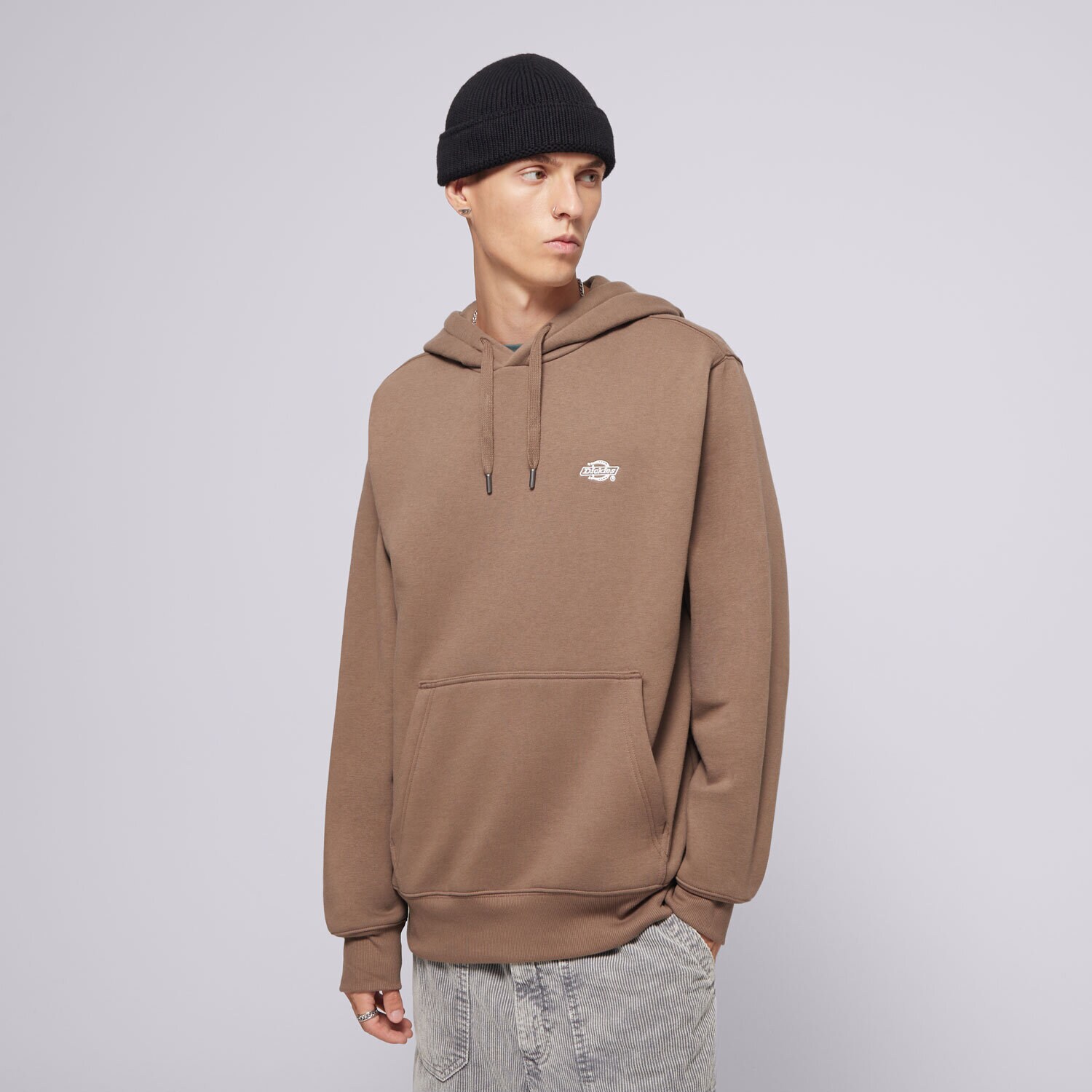Moški pulover DICKIES JOPICA S KAPUCO SUMMERDALE HOODIE DK0A4Y6PMR11 črna