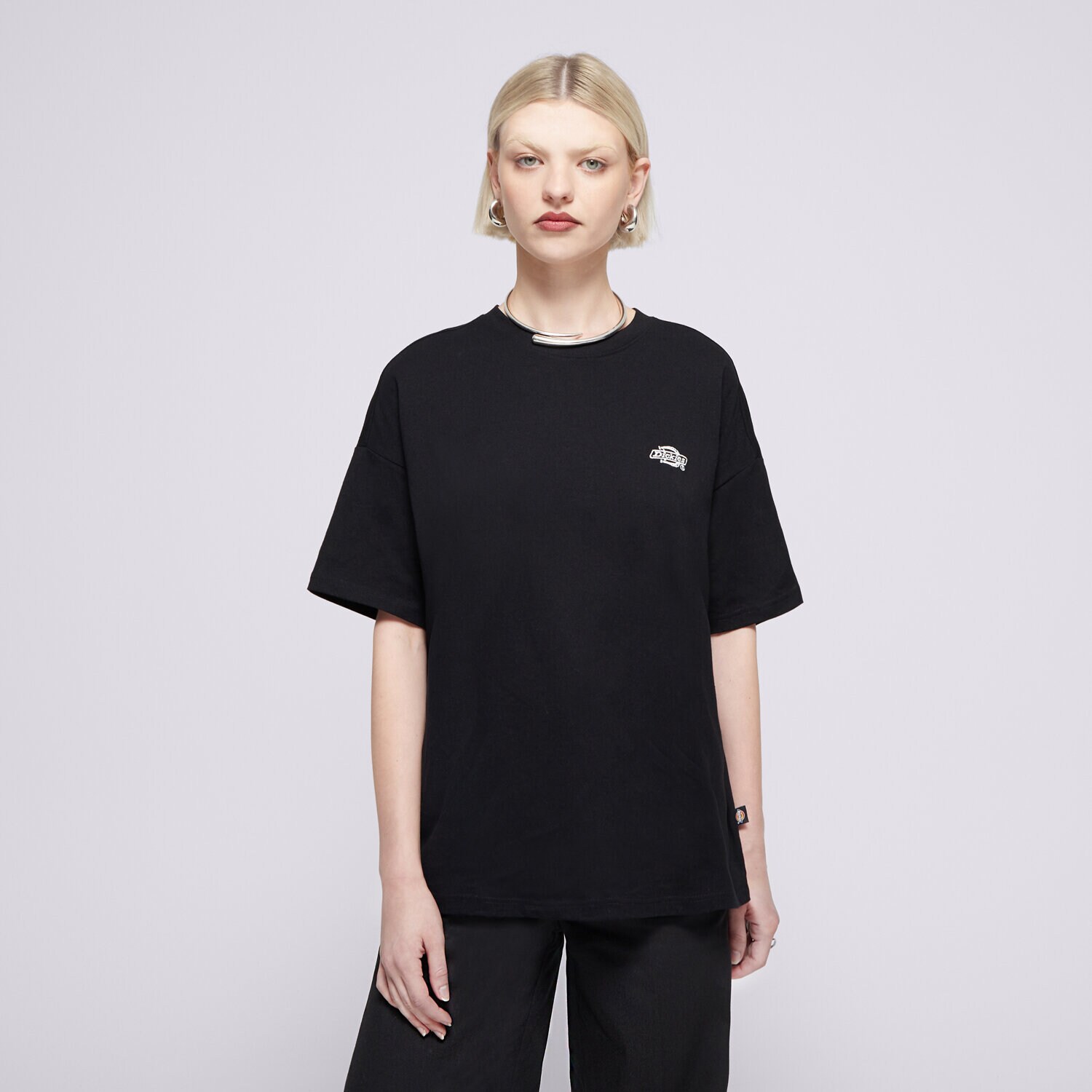 Ženska majica s kratkimi rokavi DICKIES T-SHIRT SUMMERDALE SS TEE DK0A4Y1BBLK1 črna
