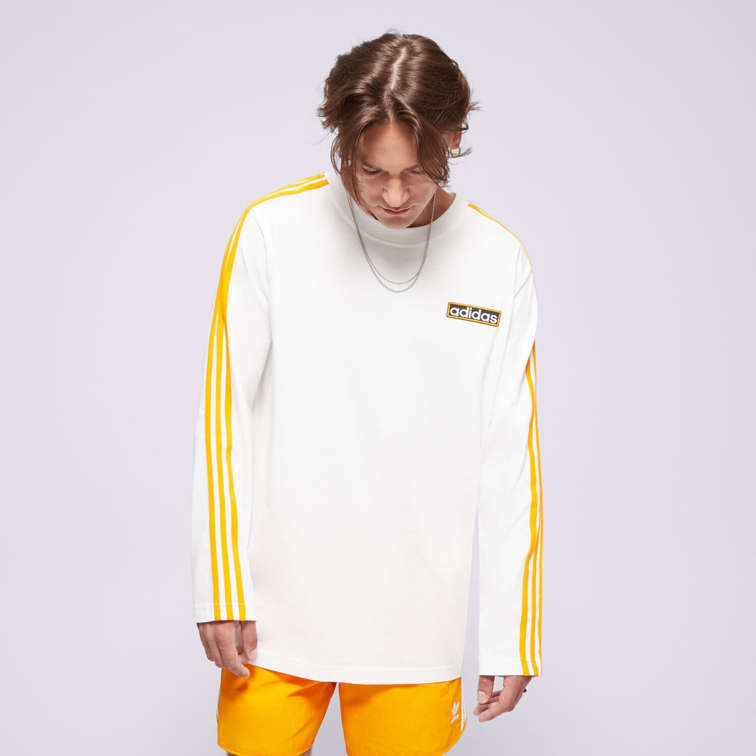 Moška majica s kratkimi rokavi ADIDAS T-SHIRT ADIBREAK LS TEE IW5808 bela