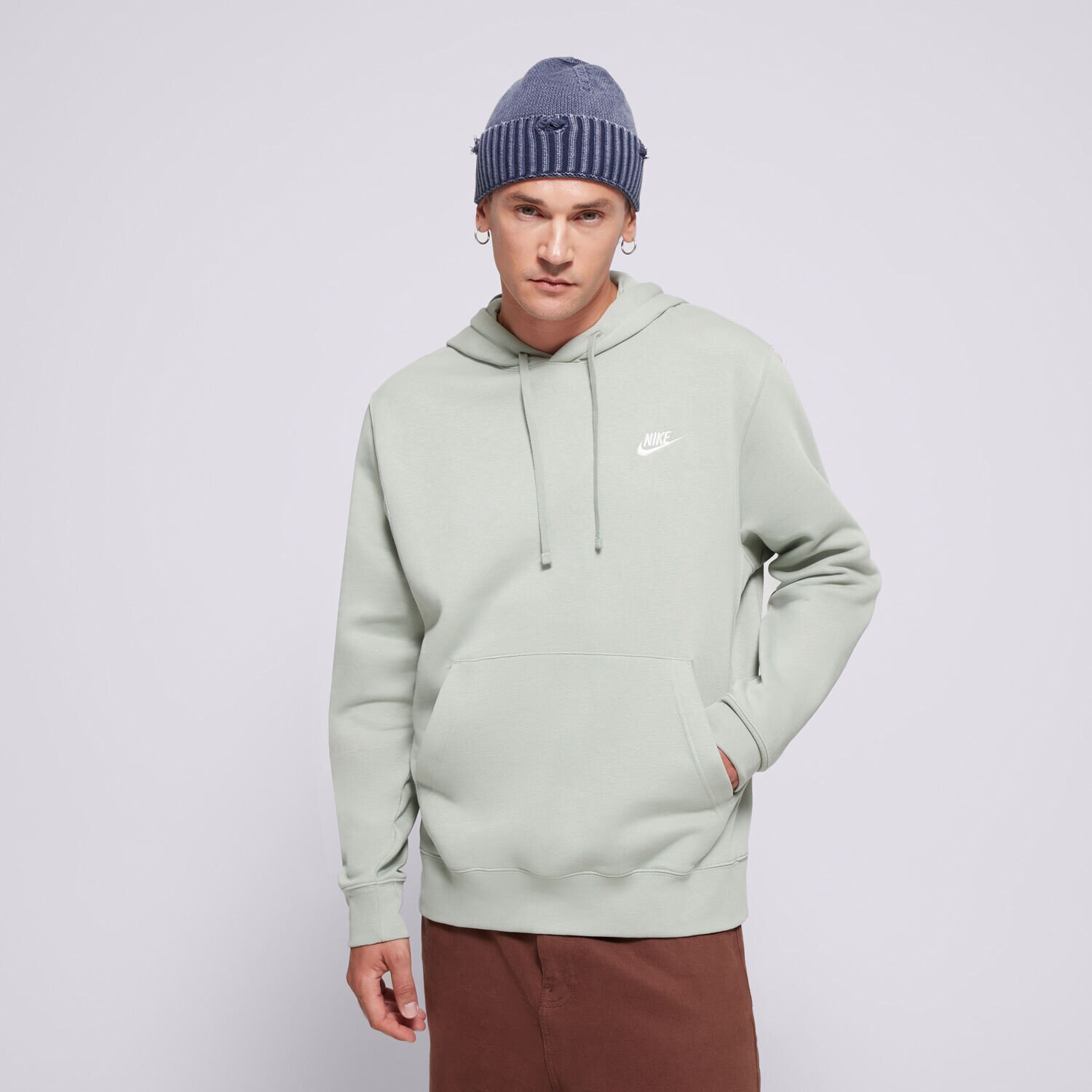 Moški pulover NIKE JOPICA M NSW CLUB HOODIE PO BB BV2654-371 mint