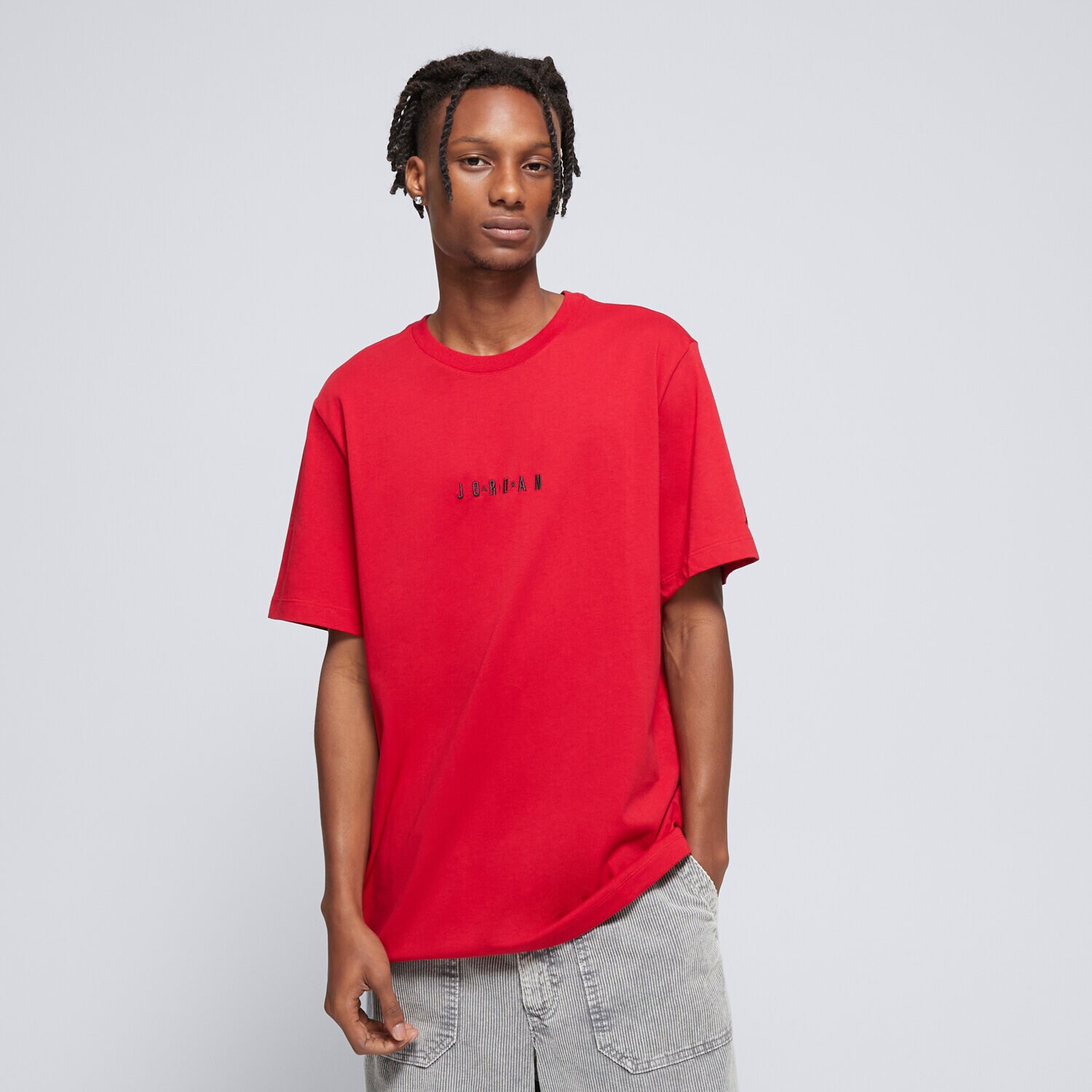 Moška majica s kratkimi rokavi T SHIRT JORDAN AIR DM3182-689 rdeča