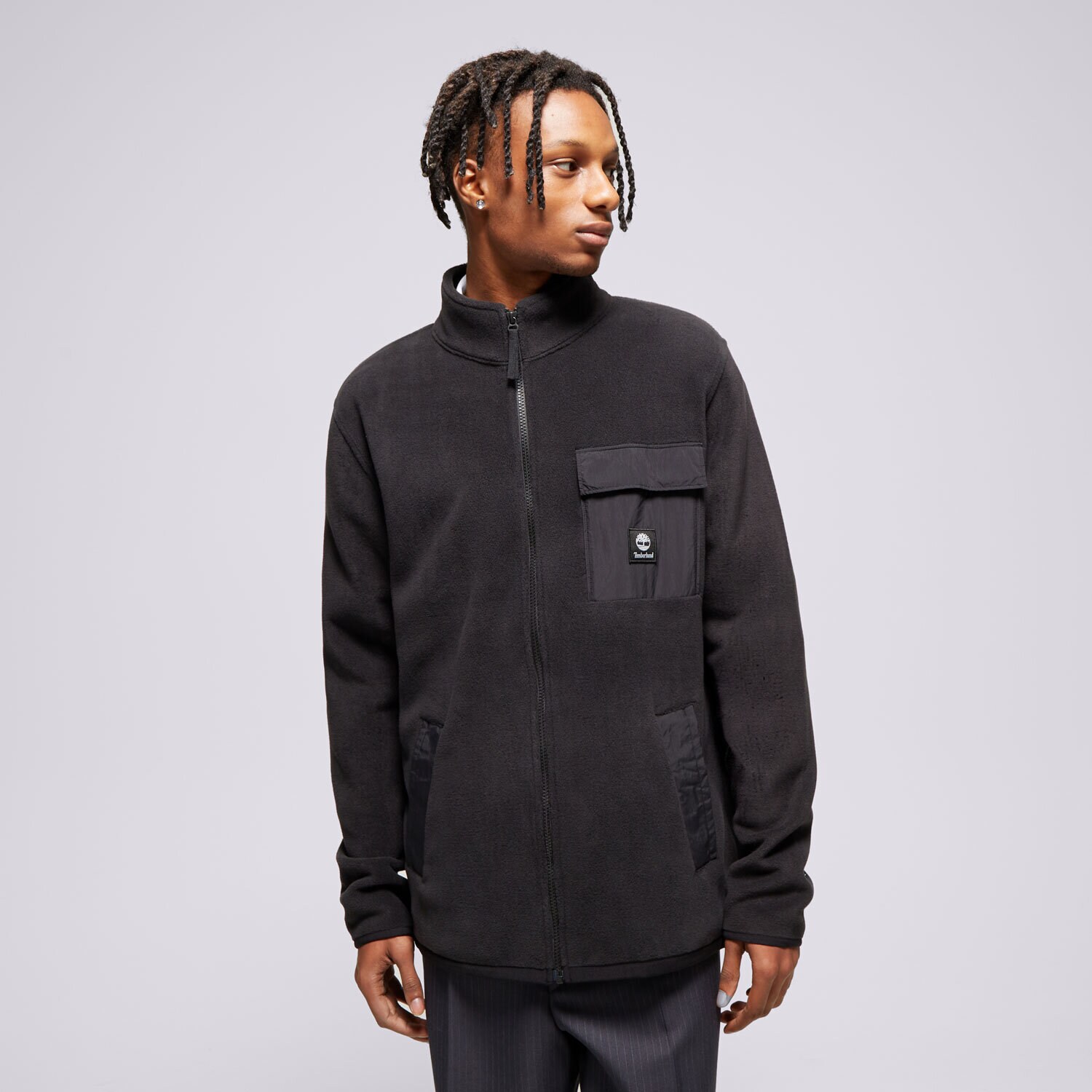 Moški pulover TIMBERLAND JOPICA RAZPENJANA FULL ZIP FLEECE TB0A6WSE0011 črna