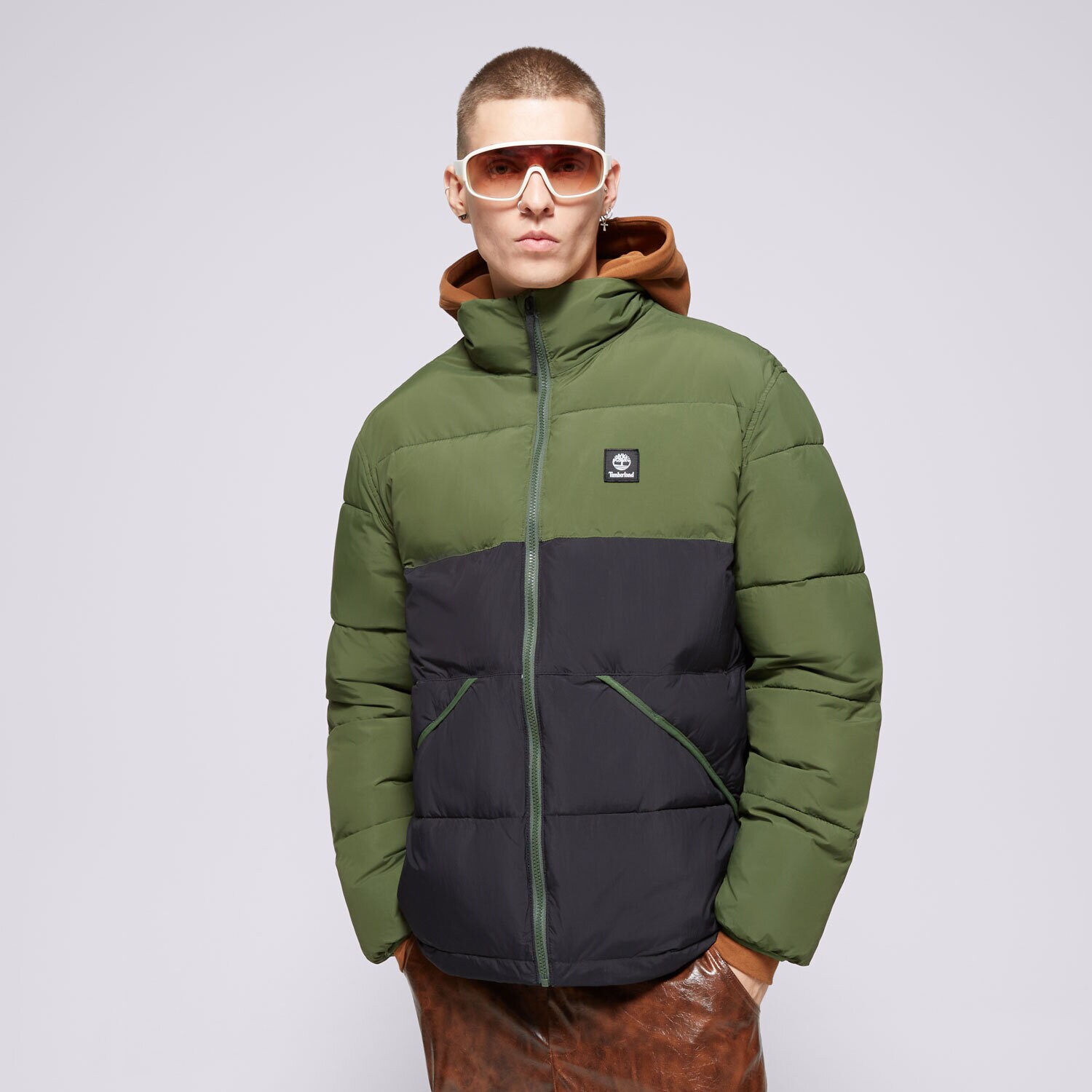 Moška zimska jakna TIMBERLAND JAKNA ZIMSKA SYNTHETIC INSULATED PUFFER TB0A6WRTEKX1 kaki