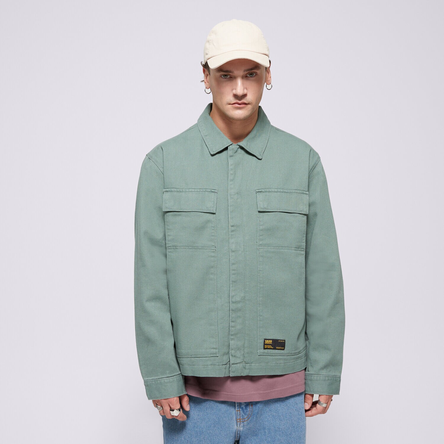 Moška zimska jakna VANS JAKNA MCAVOY STATION JACKET VN000HMK1CI1 zelena
